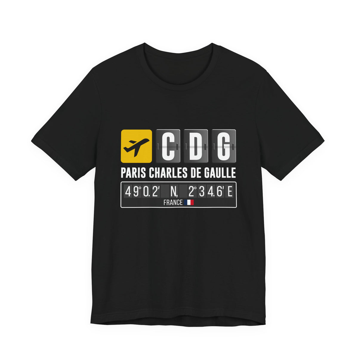 CDG Charles De Gaulle - Unisex Jersey Tee