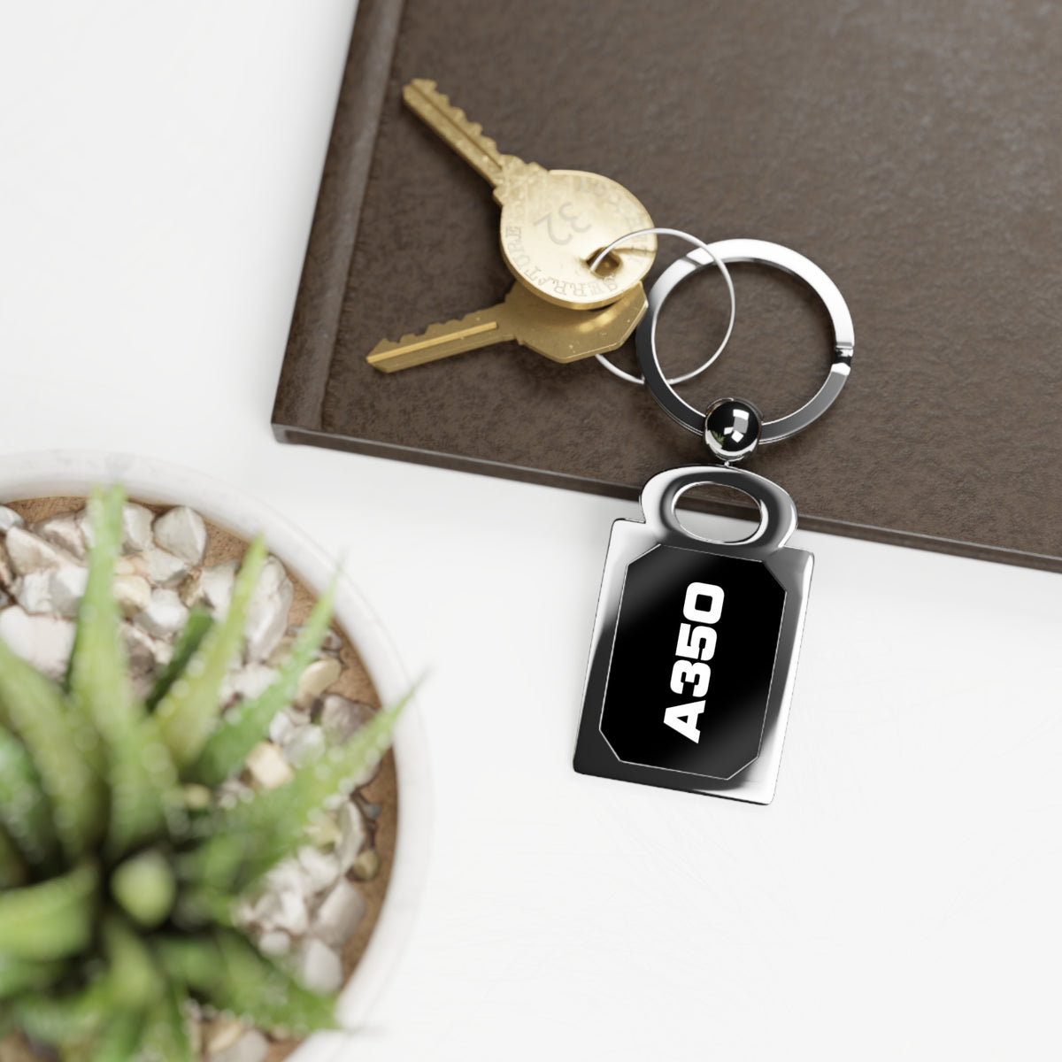 A350 - Rectangle Keyring