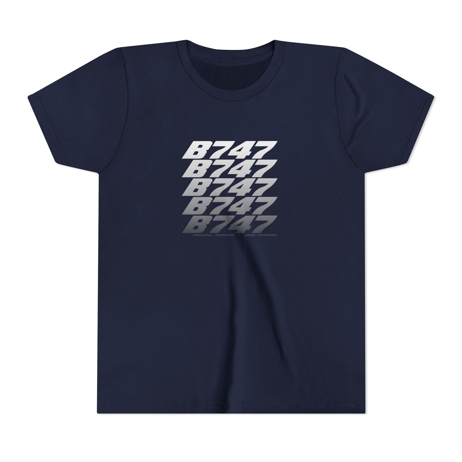 Boeing 747  - Unisex Youth Short Sleeve Tee