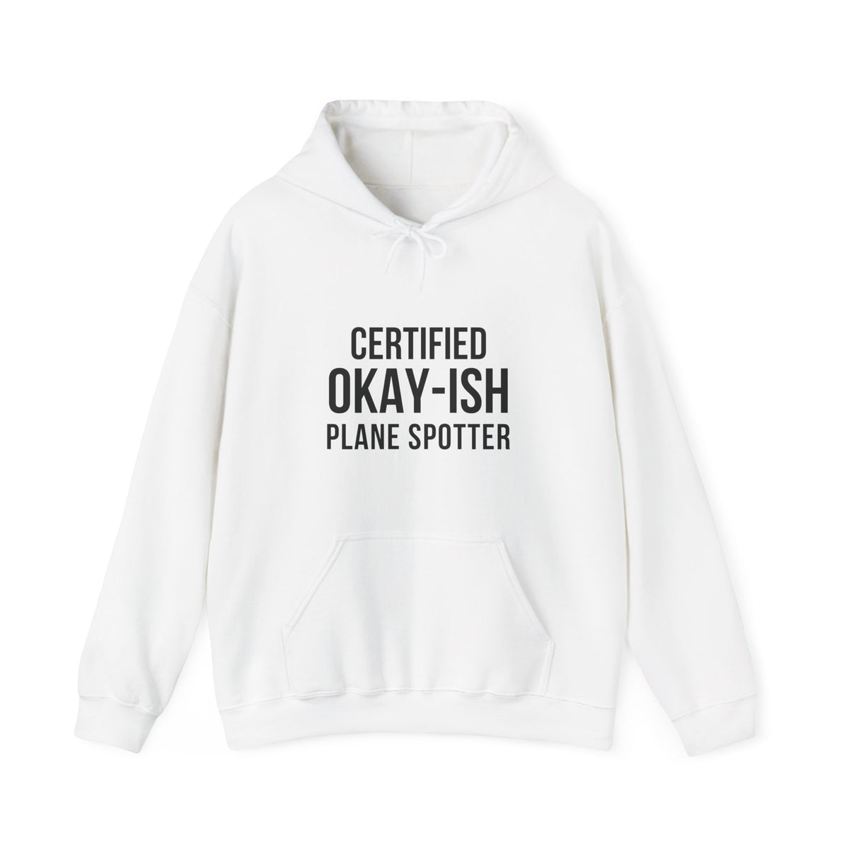 Certified Okay-ish Plane Spotter - Pullover Hoodie