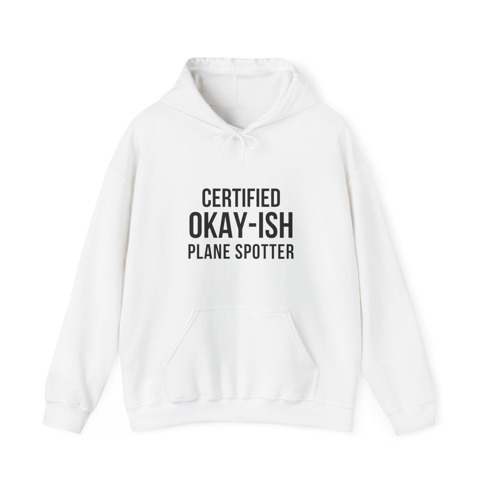 Certified Okay-ish Plane Spotter - Pullover Hoodie