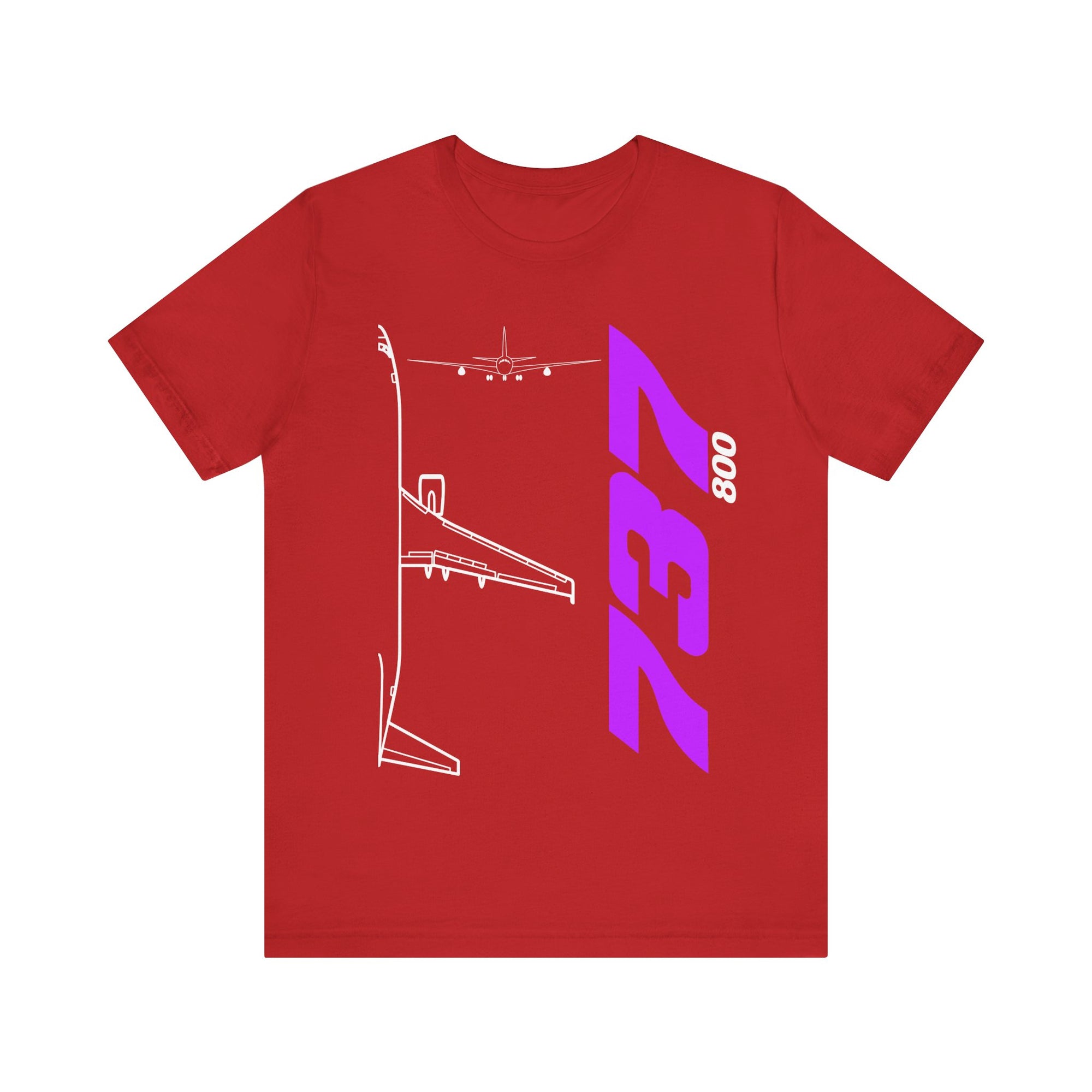 Boeing 737  Unisex Jersey Tee - Perfect for Aviation Enthusiasts