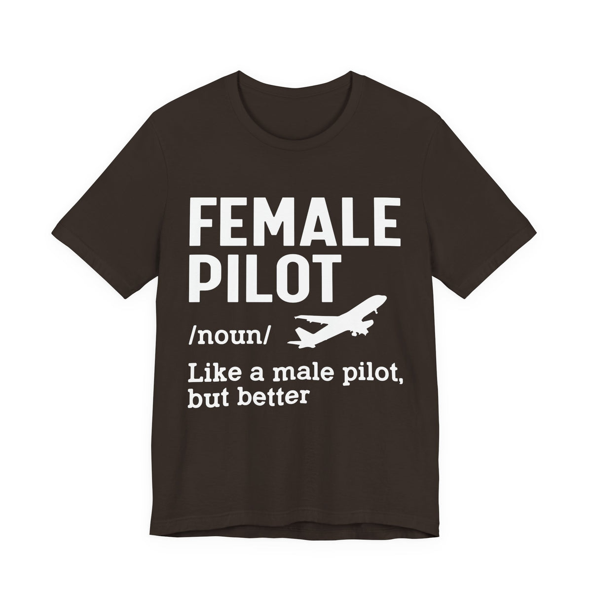 Female Pilot - Unisex Jersey Tee