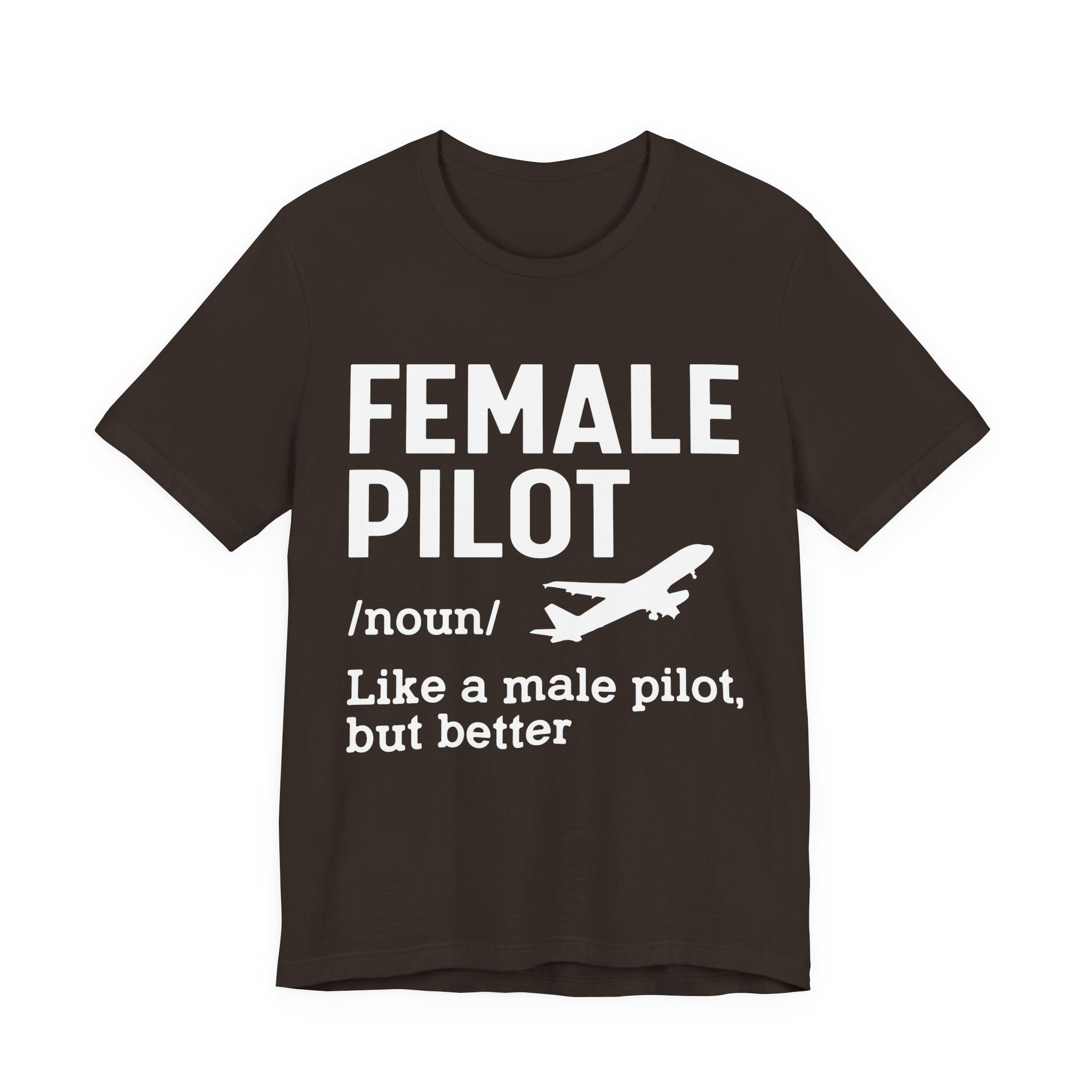 Female Pilot - Unisex Jersey Tee