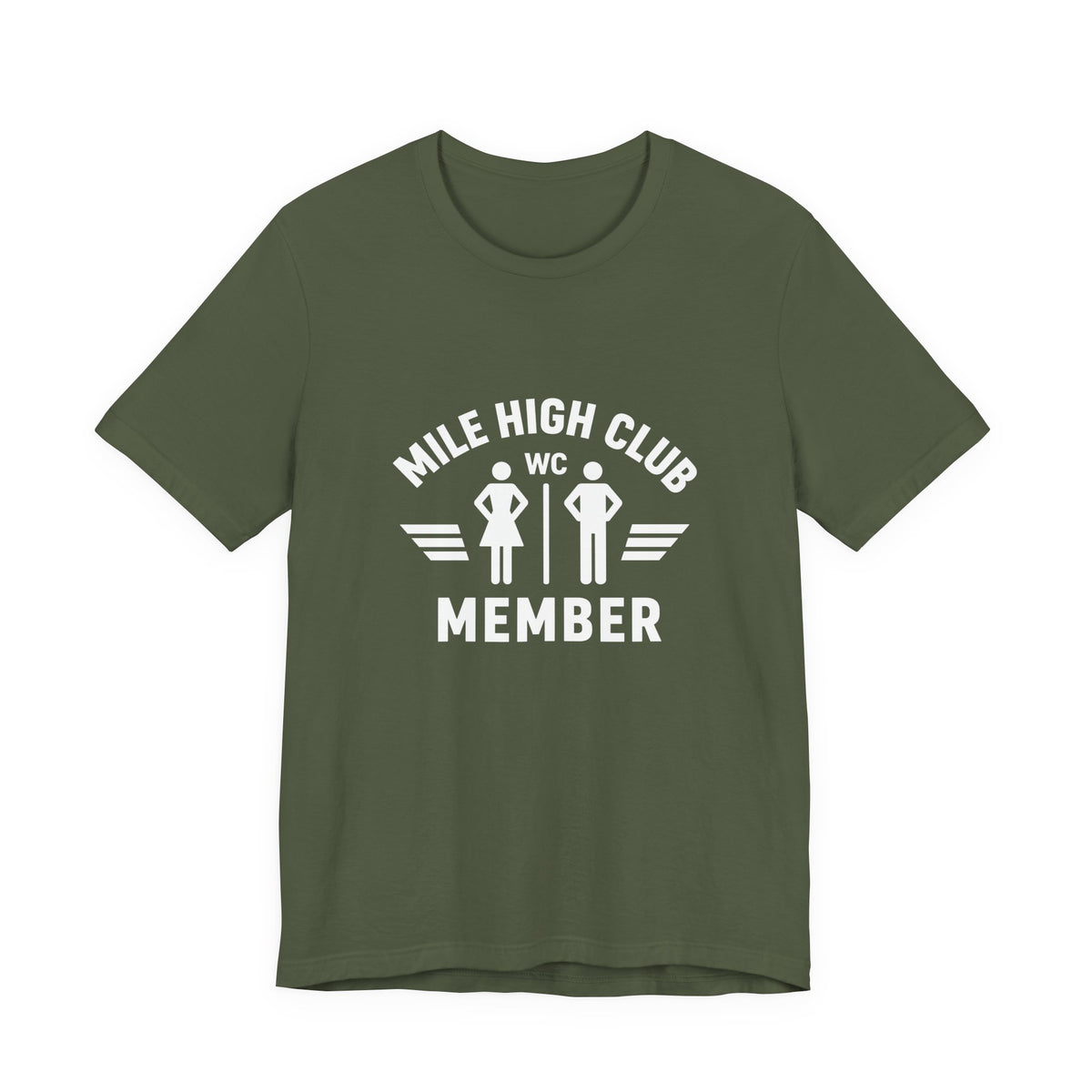 Mile High Club Member  - Unisex Jersey Tee