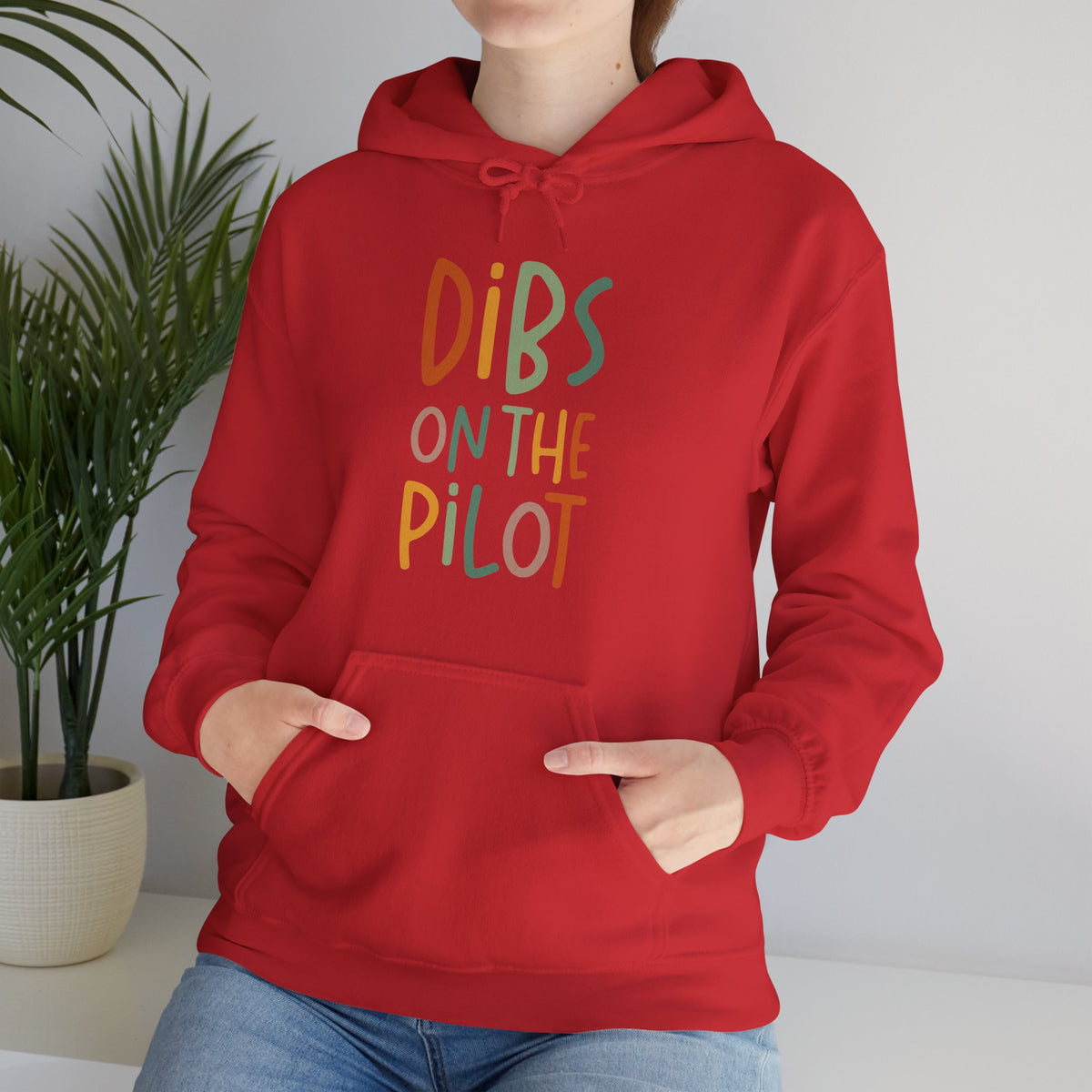 Dibs On The Pilot  - Pullover Hoodie