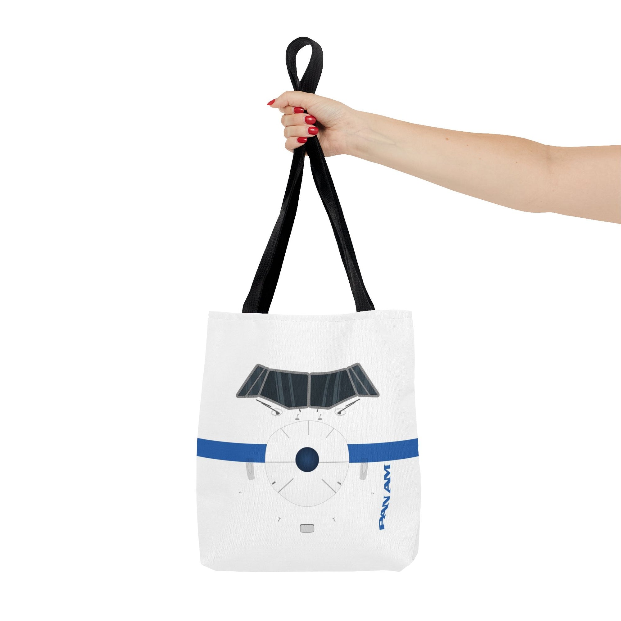 Pan Am Tote Bag — Printed Green Travel Tote