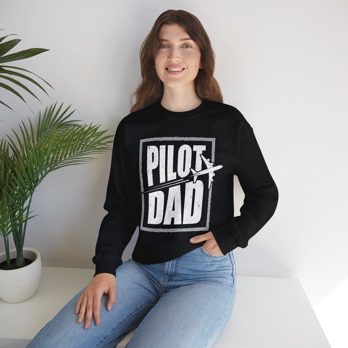 Pilot Dad -  Unisex Crewneck Sweatshirt