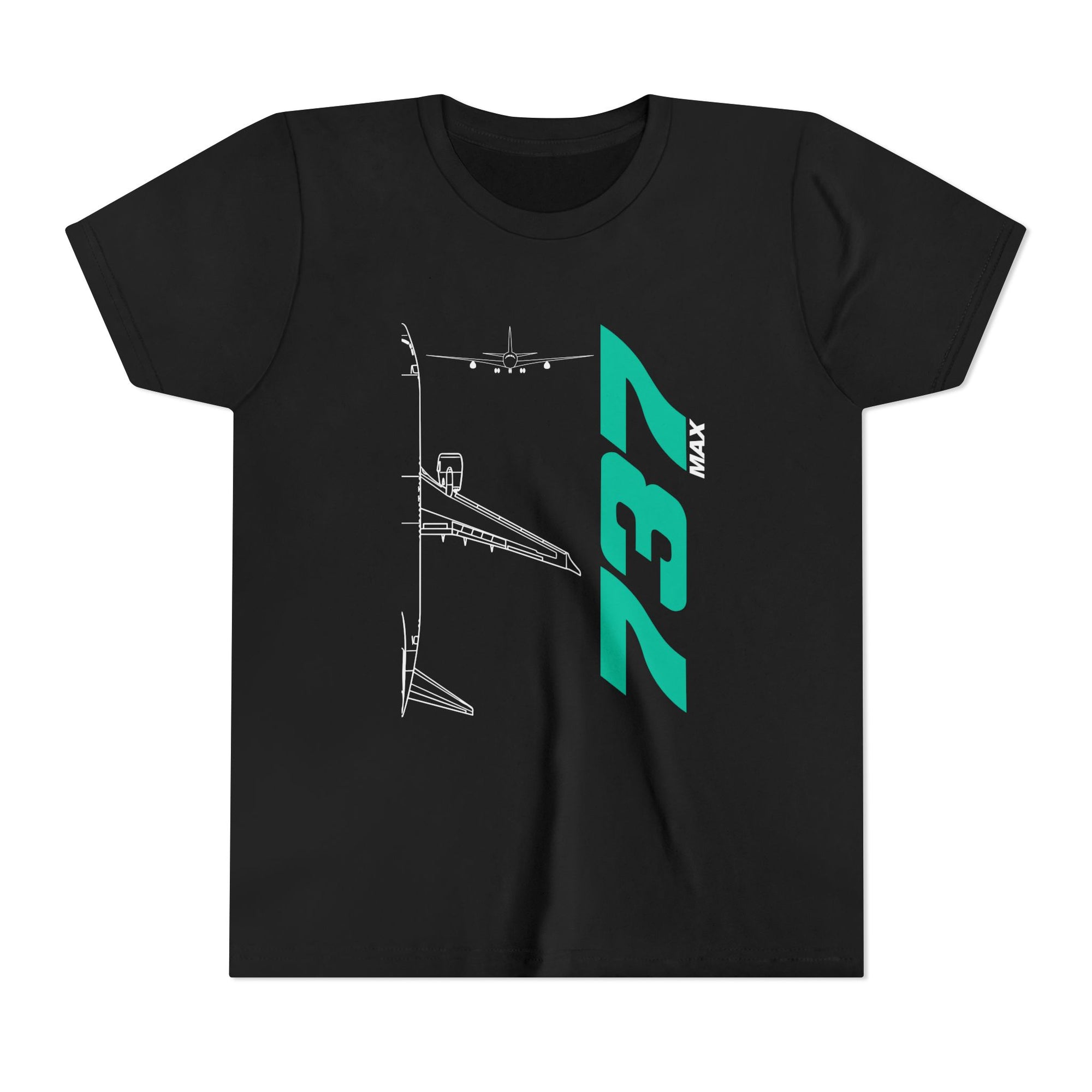 Boeing 737 Max - Unisex Youth Short Sleeve Tee