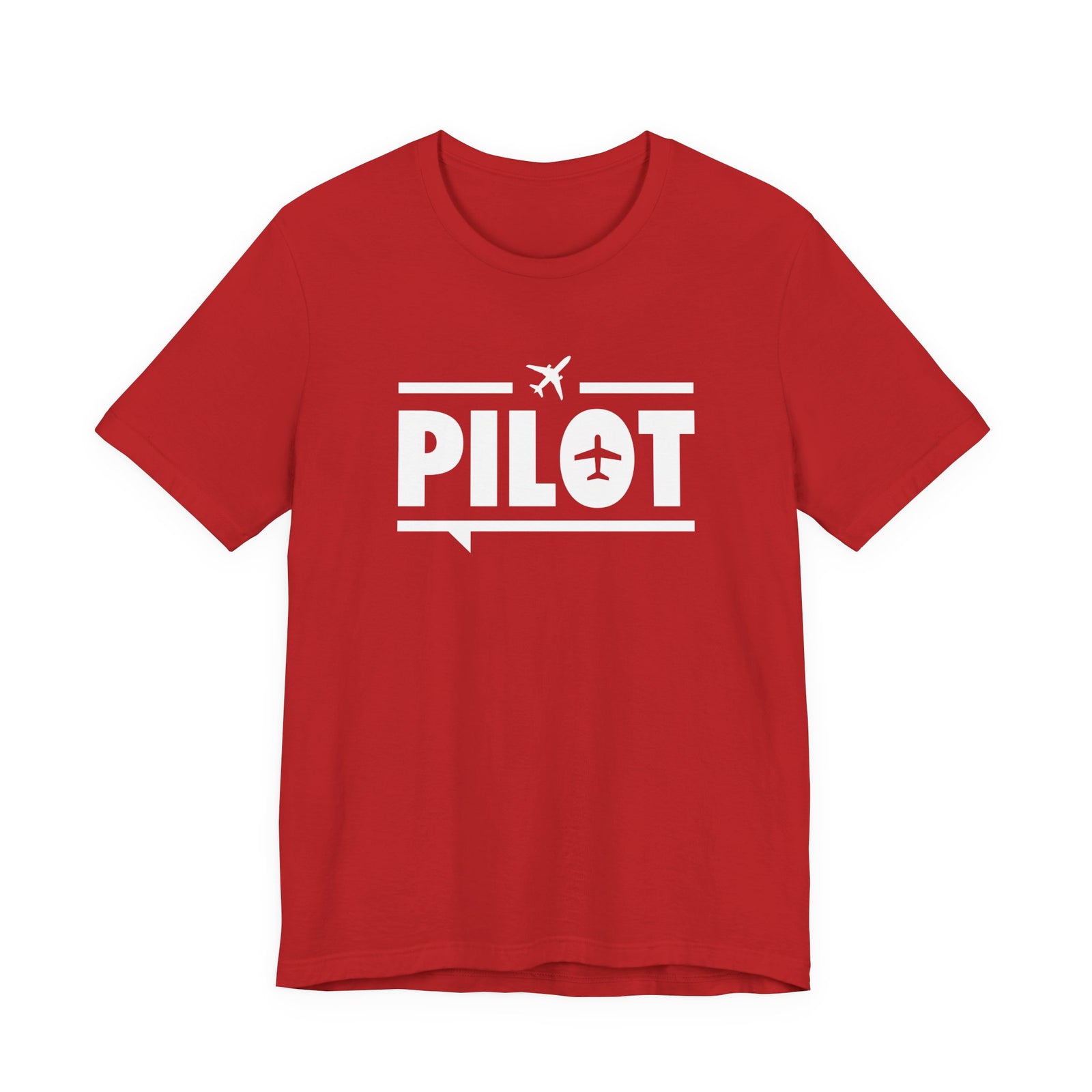 Pilot Unisex Jersey Tee - Perfect for Aviation Enthusiasts