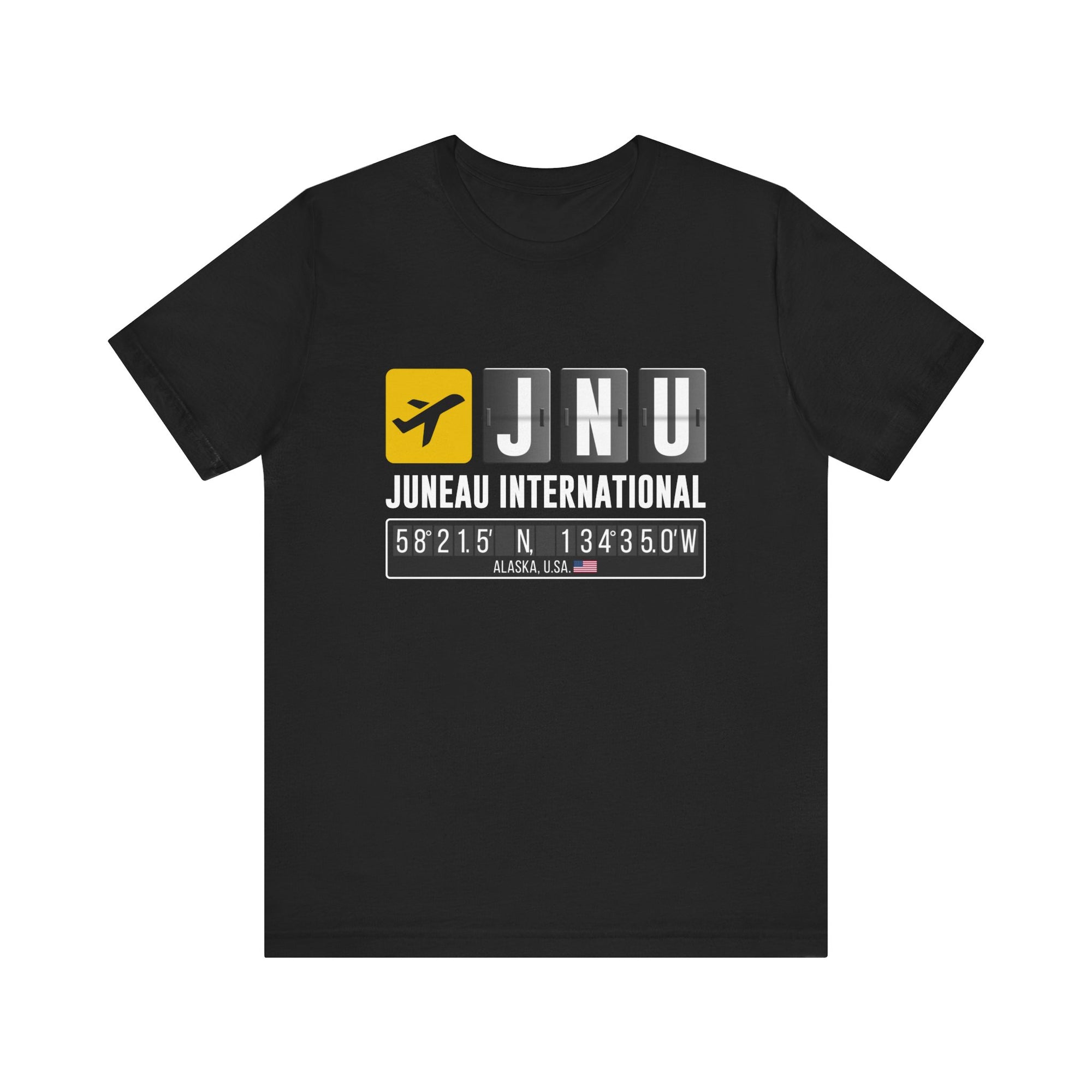 JNU Juneau International Airport - Unisex Jersey Tee
