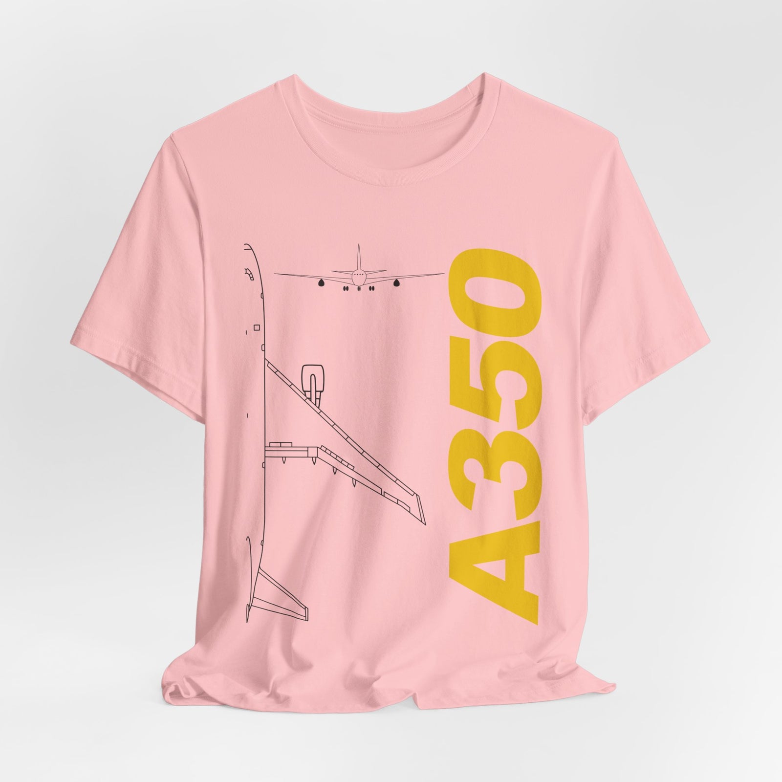 Airbus A350 Unisex Jersey Tee - Perfect for Aviation Enthusiasts
