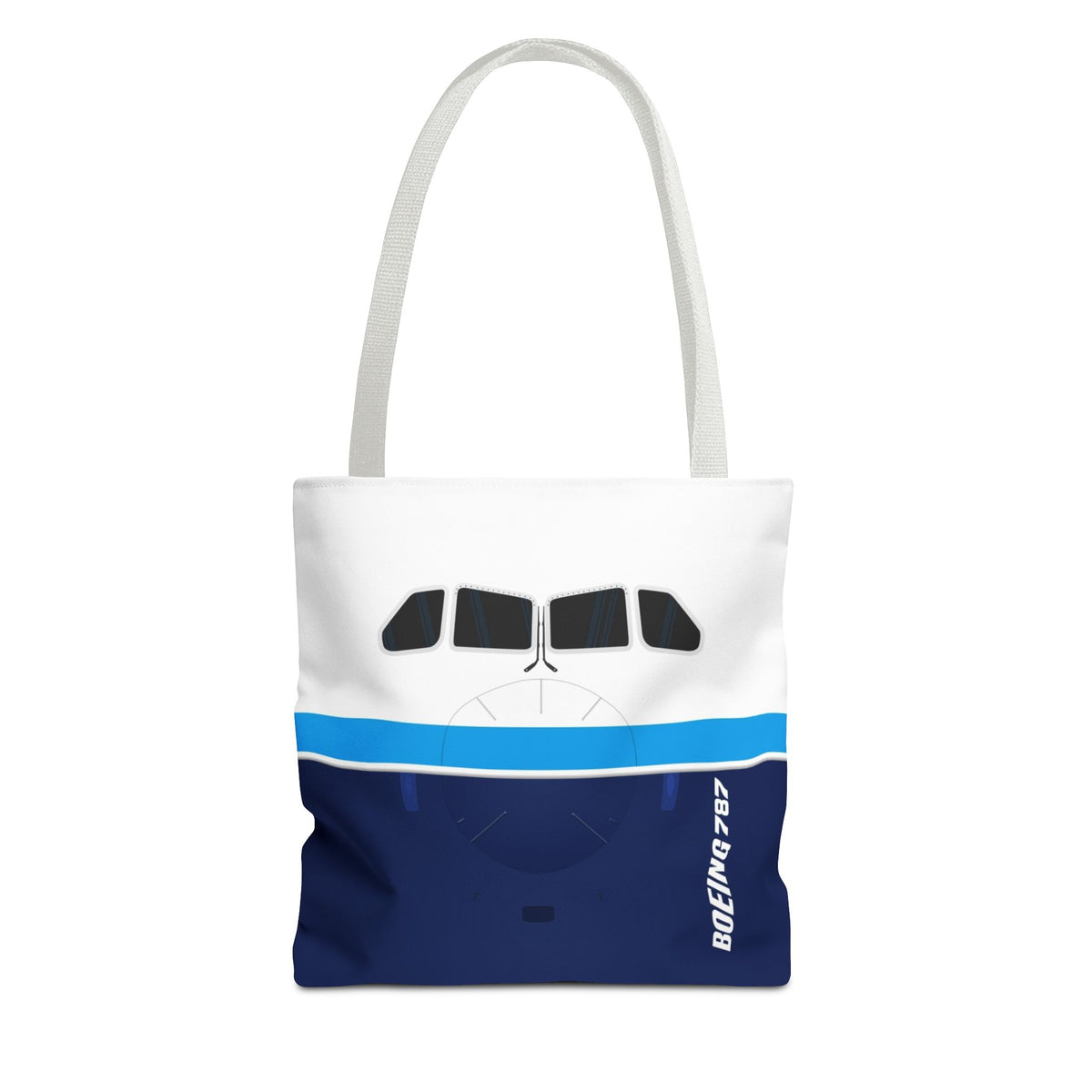 787 Tote Bag — Printed Green Travel Tote