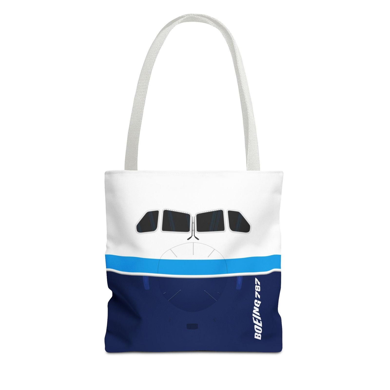 787 Tote Bag — Printed Green Travel Tote
