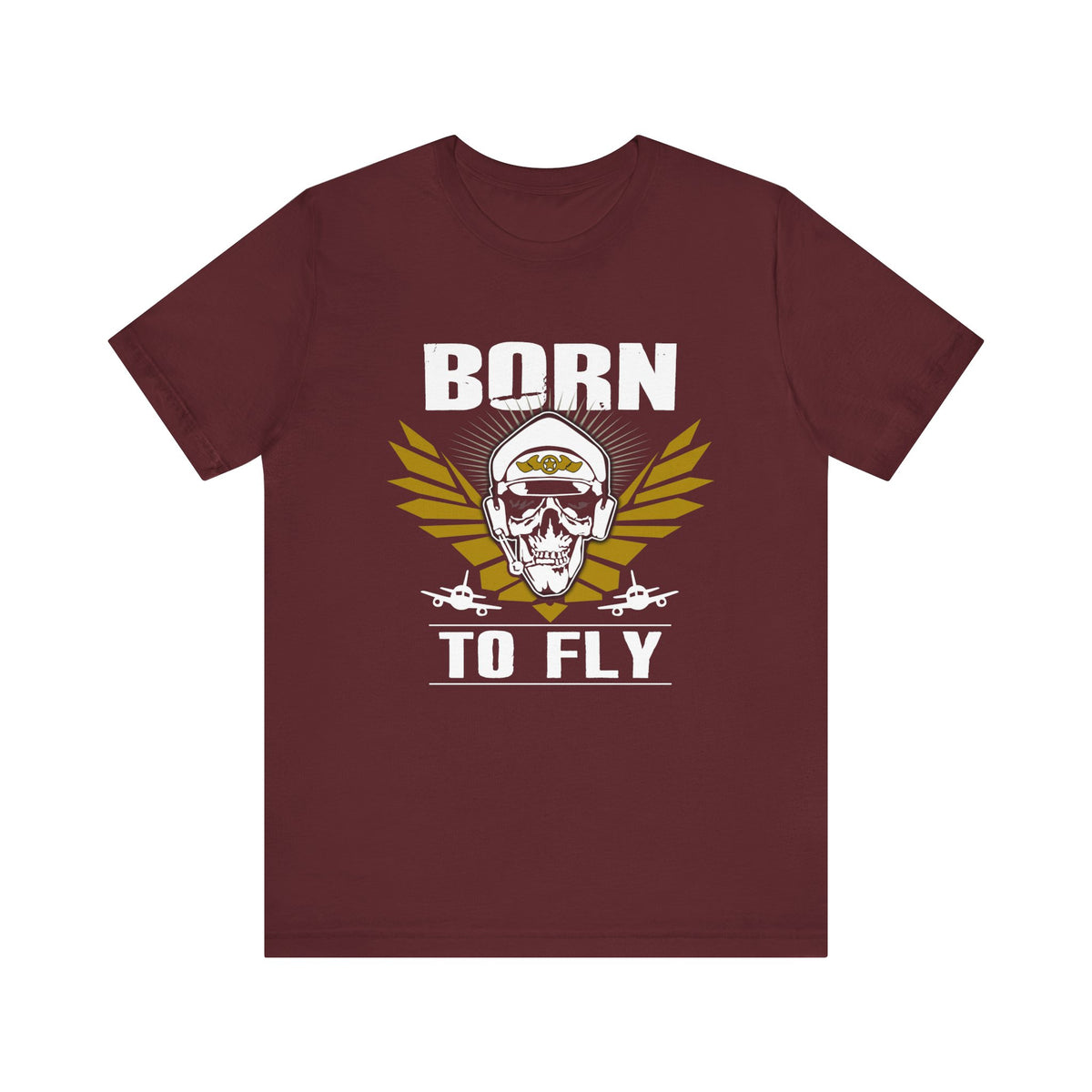Born To Fly Unisex Jersey Tee - Perfect for Aviation Enthusiasts