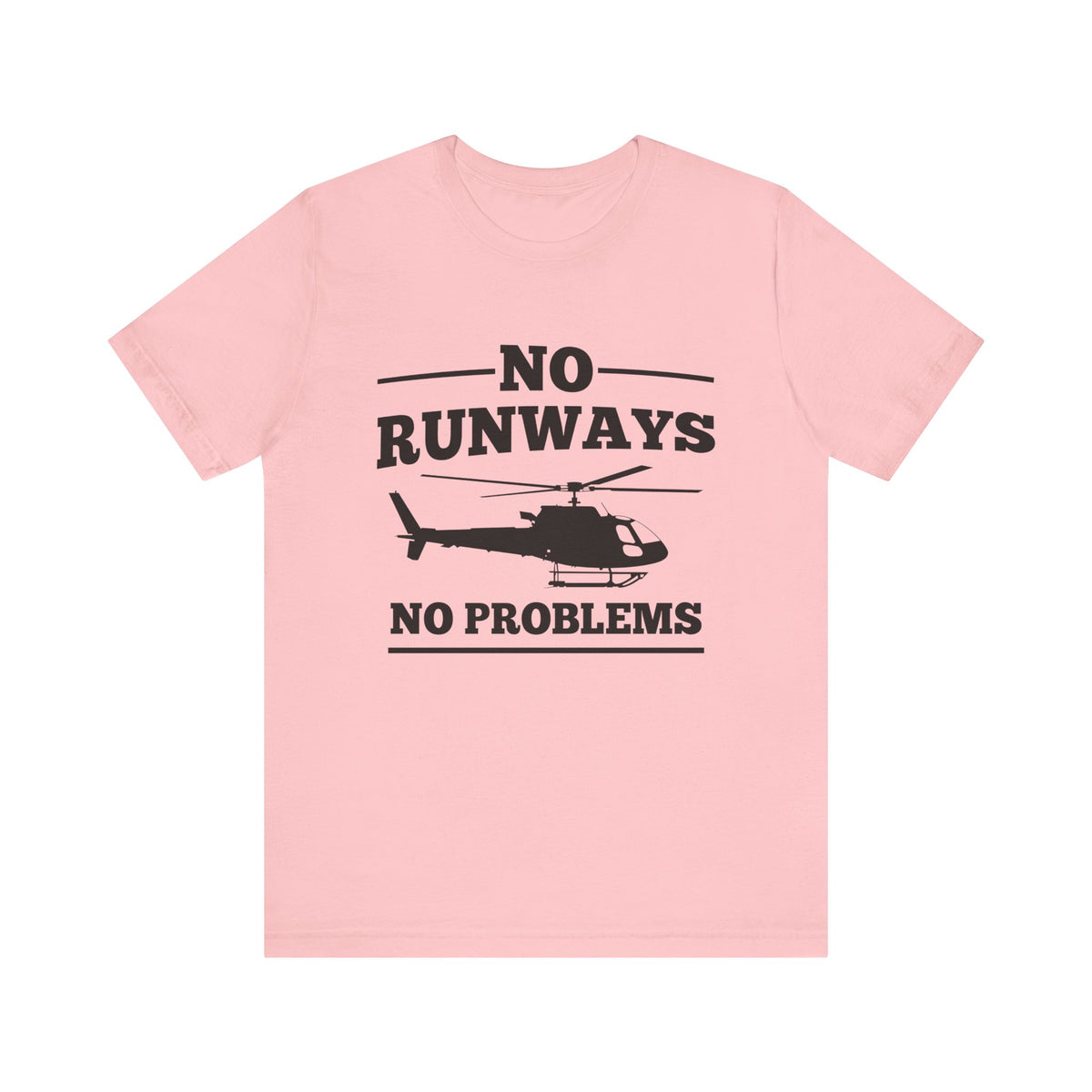 No Runways No Problem Unisex Jersey Tee - Perfect for Aviation Enthusiasts