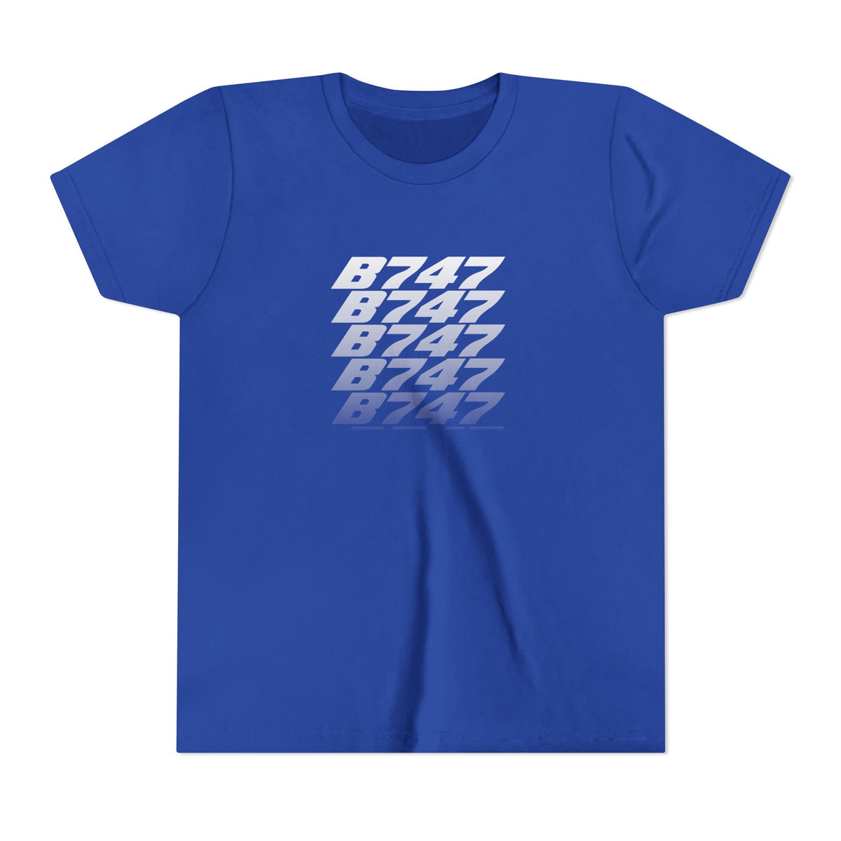 Boeing 747  - Unisex Youth Short Sleeve Tee