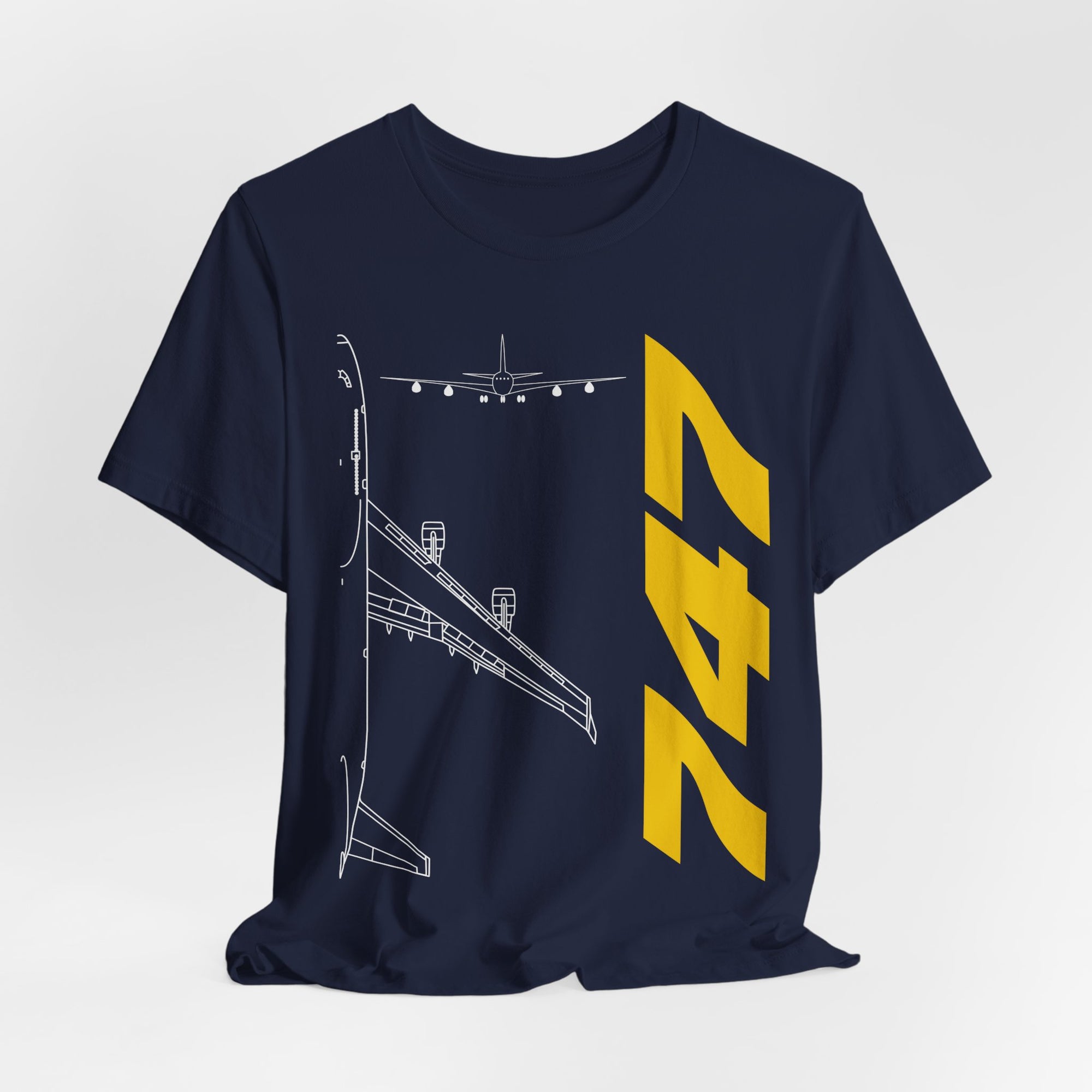 Boeing 747 Unisex Jersey Tee - Perfect for Aviation Enthusiasts