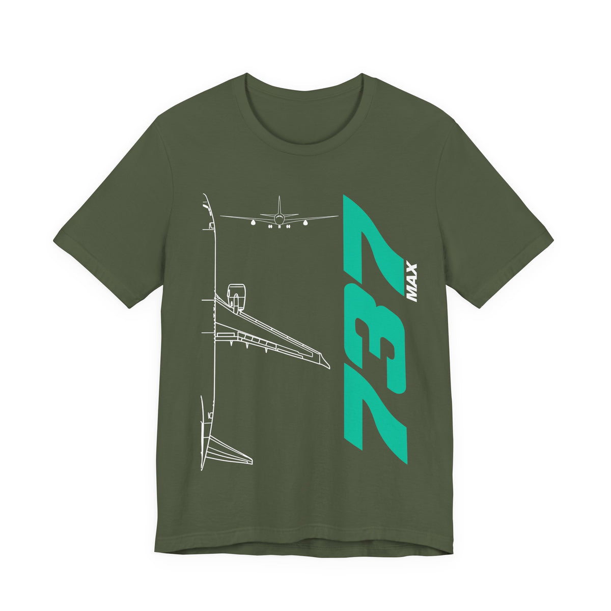 Boeing 737 Max  Unisex Jersey Tee - Perfect for Aviation Enthusiasts