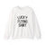Lucky Flying Shirt  Crewneck Sweatshirt - Travel Inspiring Cozy Apparel