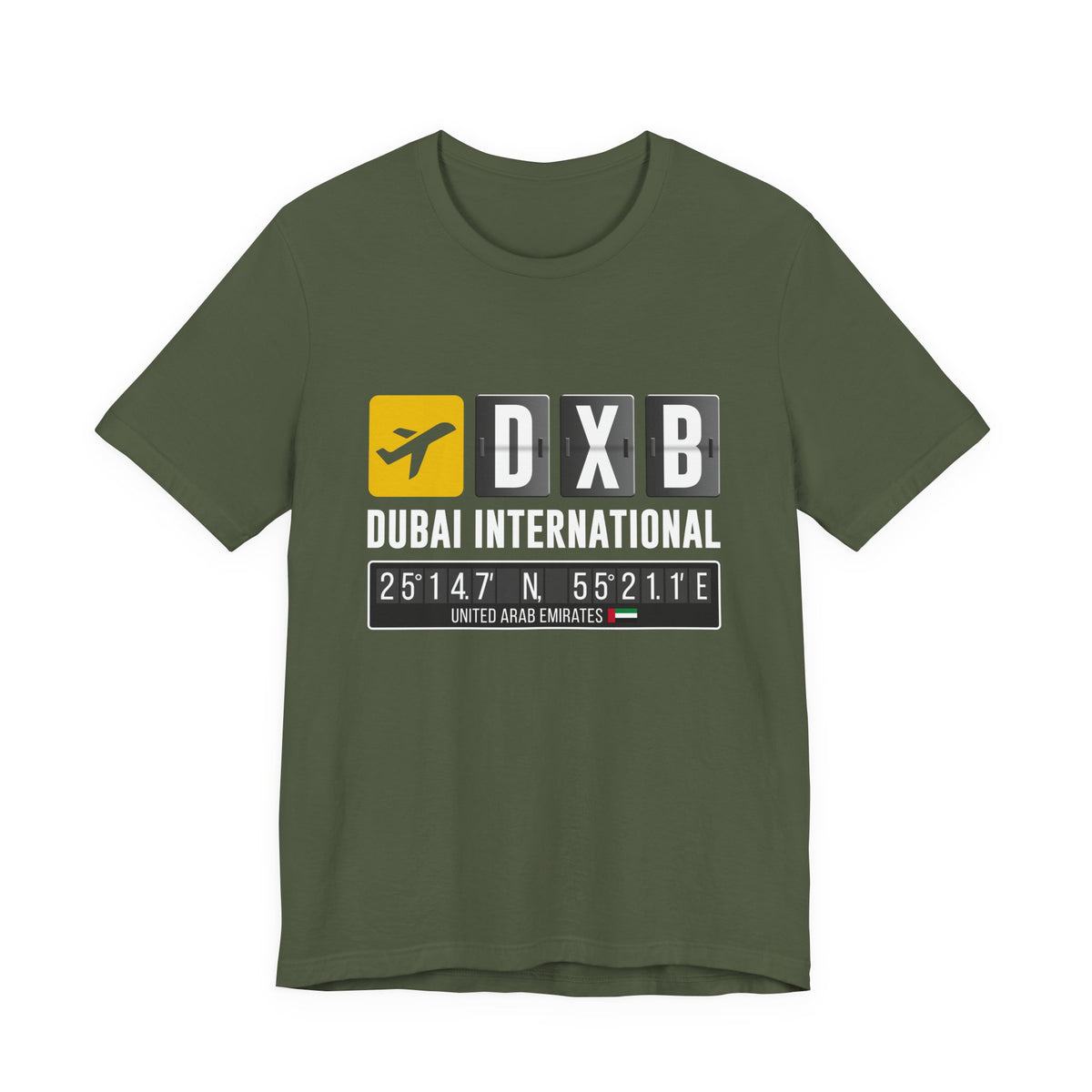 DXB Dubai International Airport - Unisex Jersey Tee
