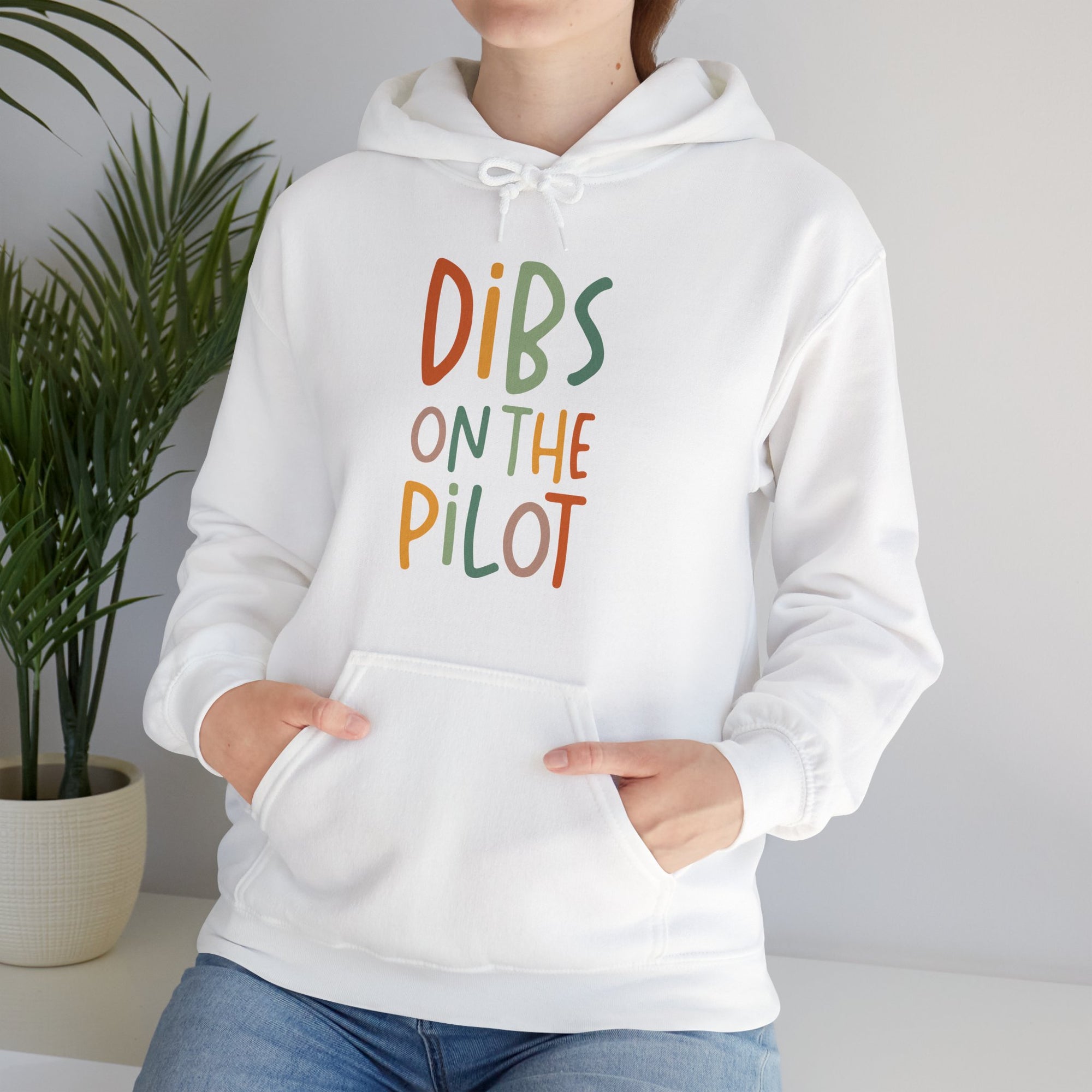 Dibs On The Pilot  - Pullover Hoodie