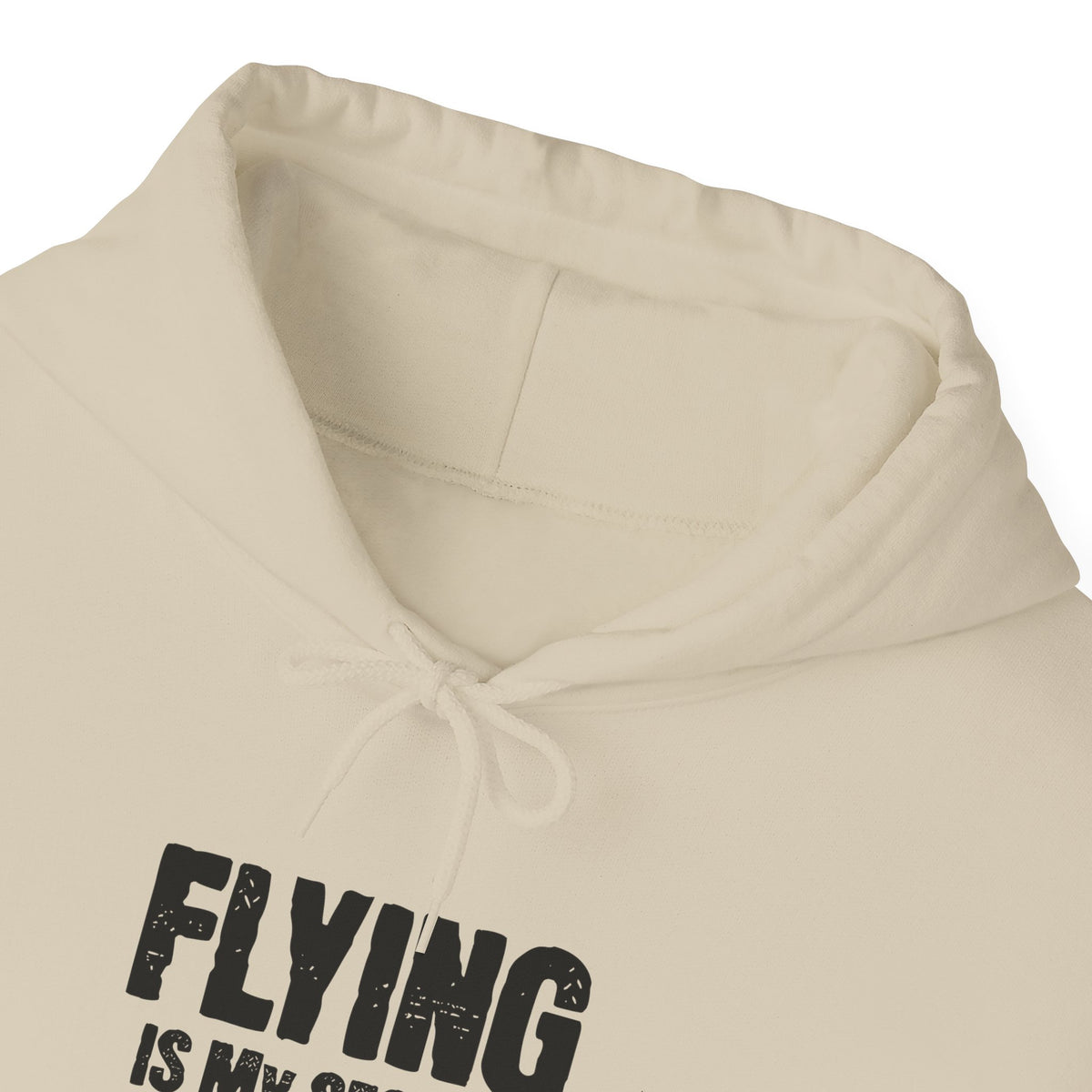 Flying Is My Second Favrite Word  - Pullover Hoodie
