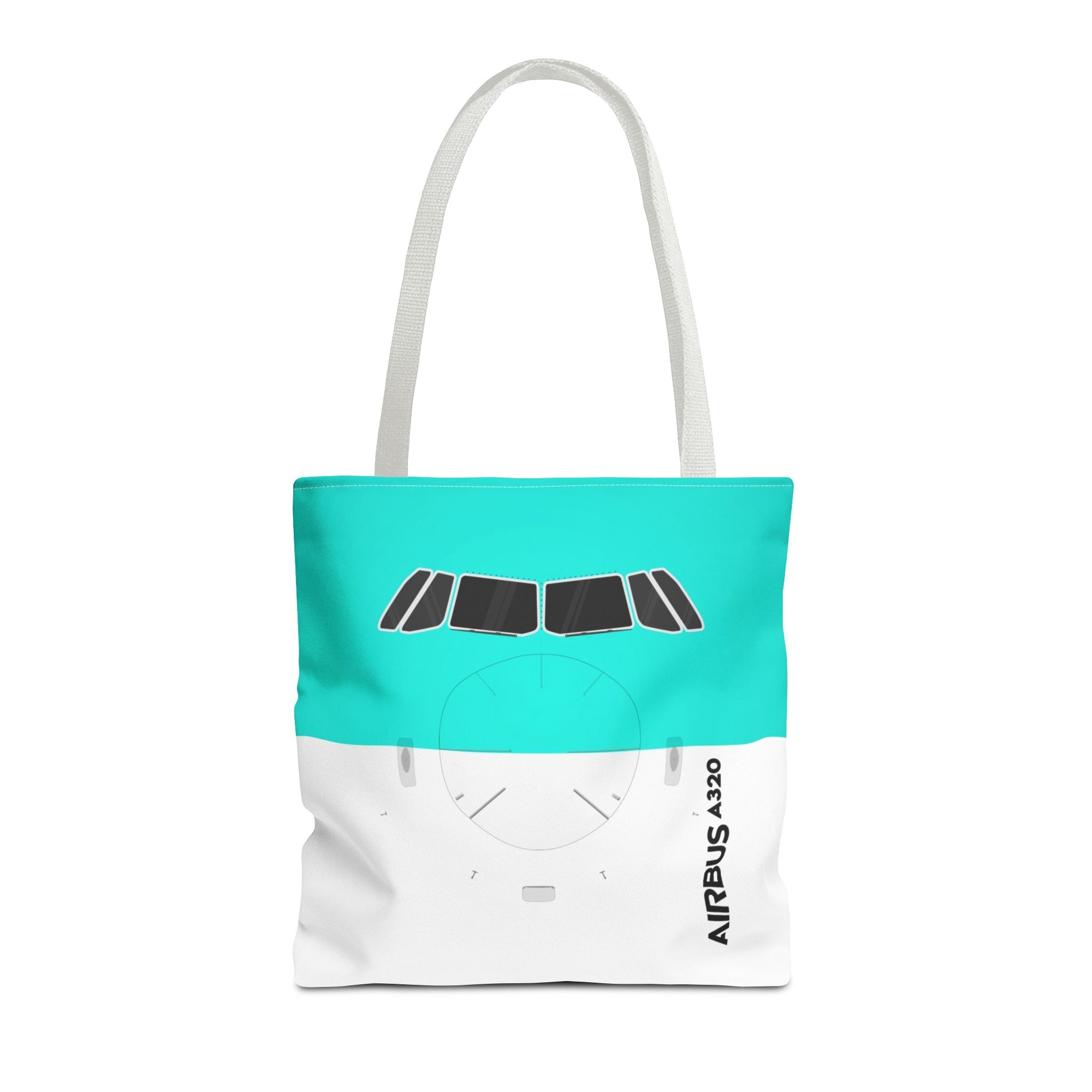 A320 Tote Bag — Printed Green Travel Tote