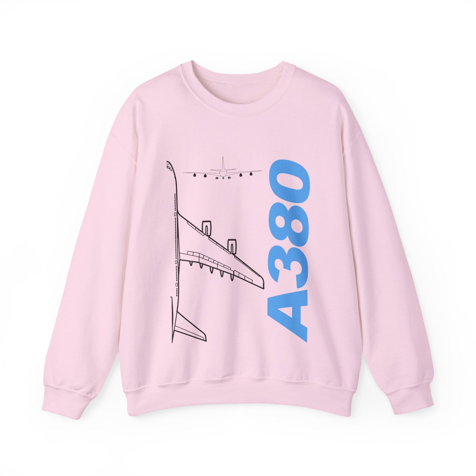 Airbus A380 Crewneck Sweatshirt - Travel Inspiring Cozy Apparel