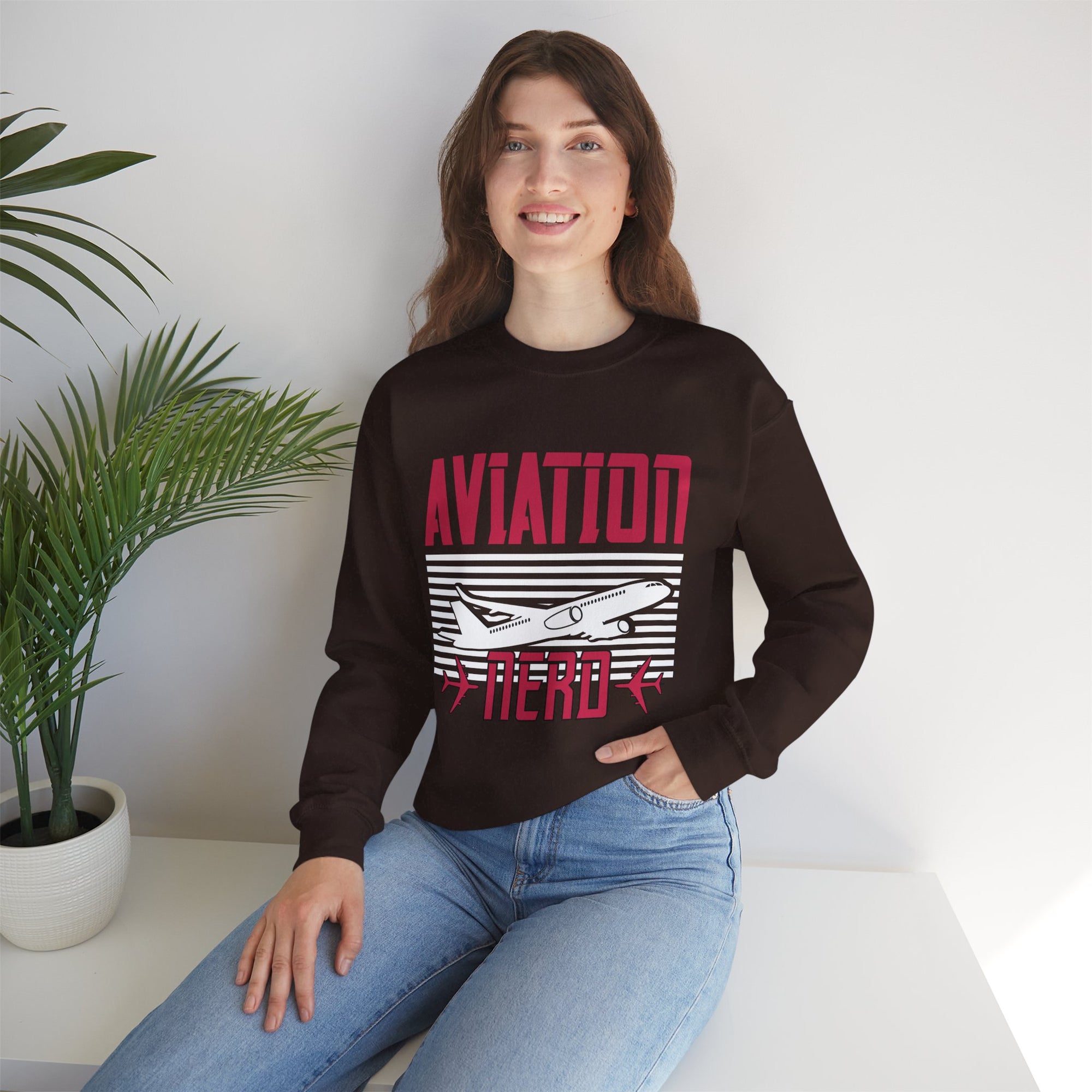 Aviation Nerd -  Unisex Crewneck Sweatshirt