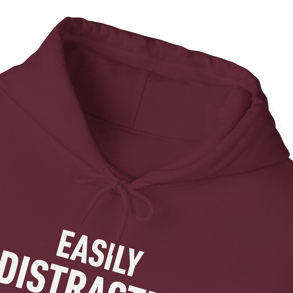 Easily Distracted by Jet Noise - Pullover Hoodie