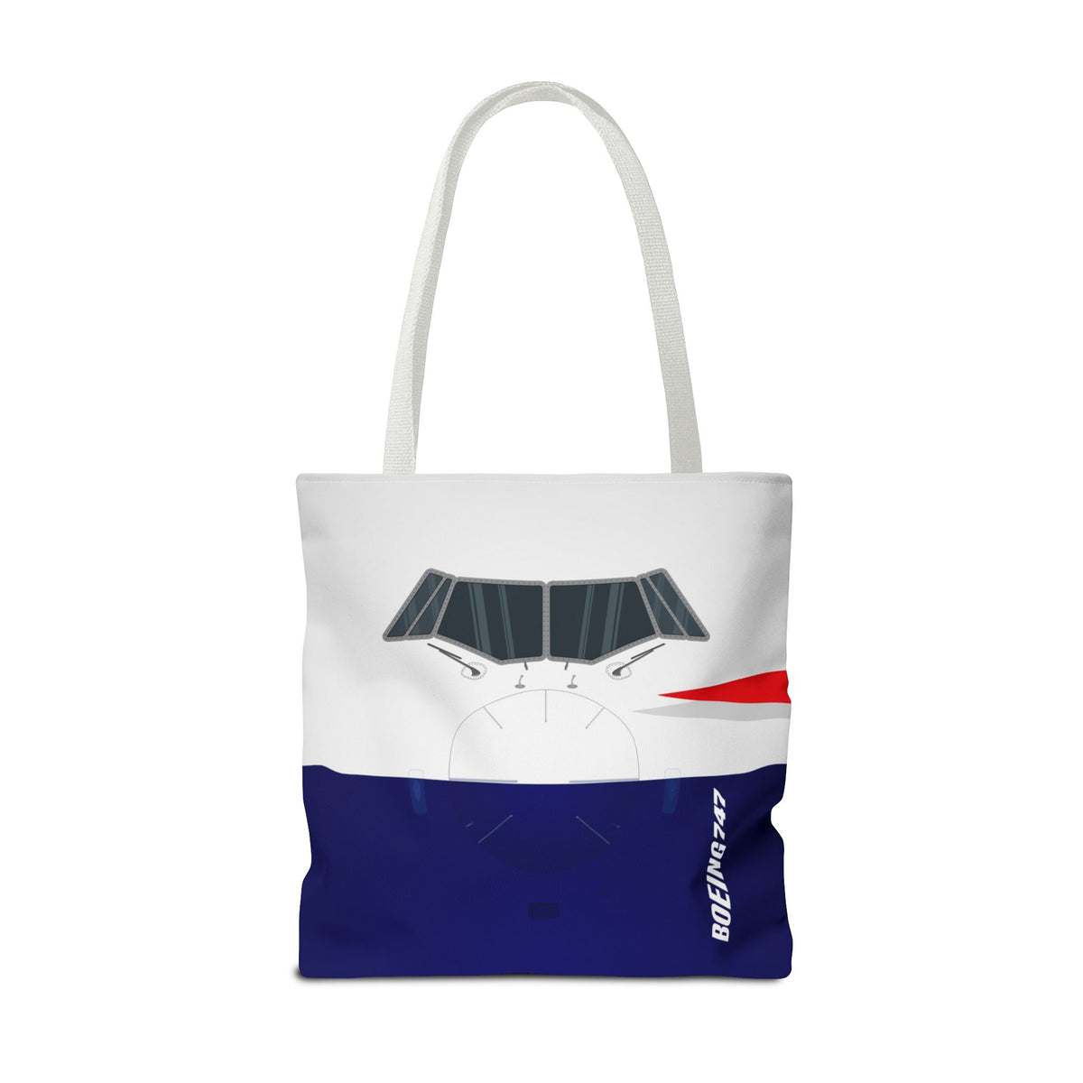 BA Tote Bag — Printed Green Travel Tote