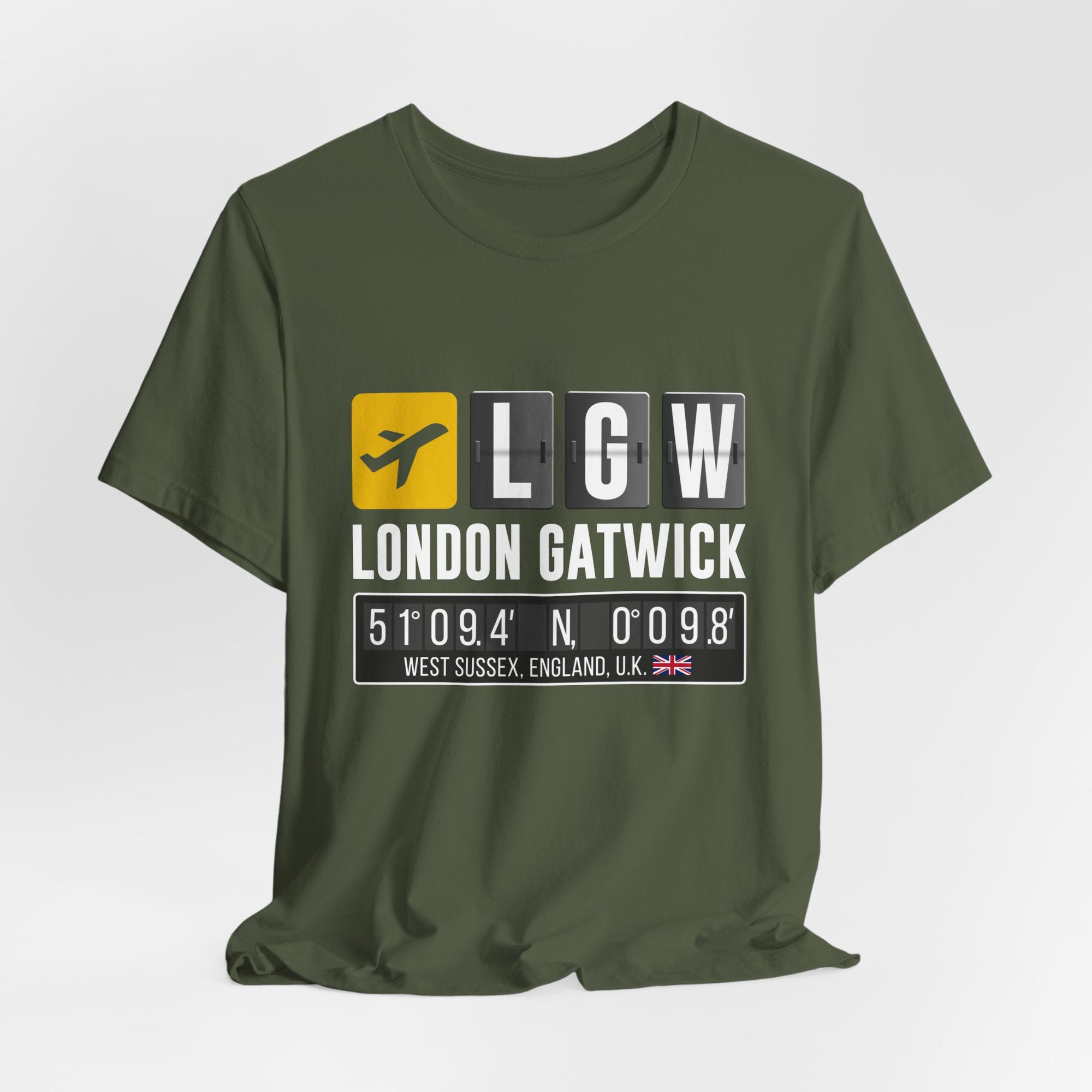 LGW London Gatwick - Unisex Jersey Tee