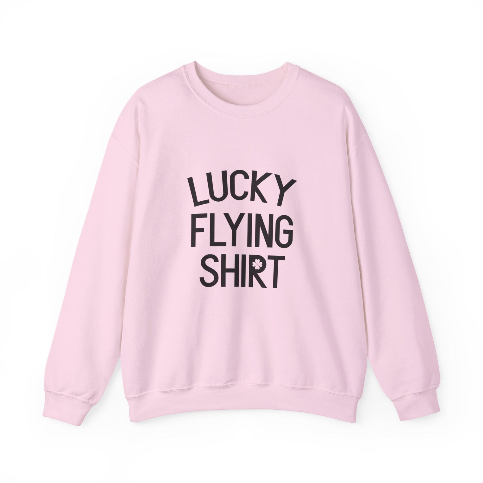 Lucky Flying Shirt  Crewneck Sweatshirt - Travel Inspiring Cozy Apparel