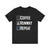 Coffee Runway Repeat - Unisex Jersey Tee
