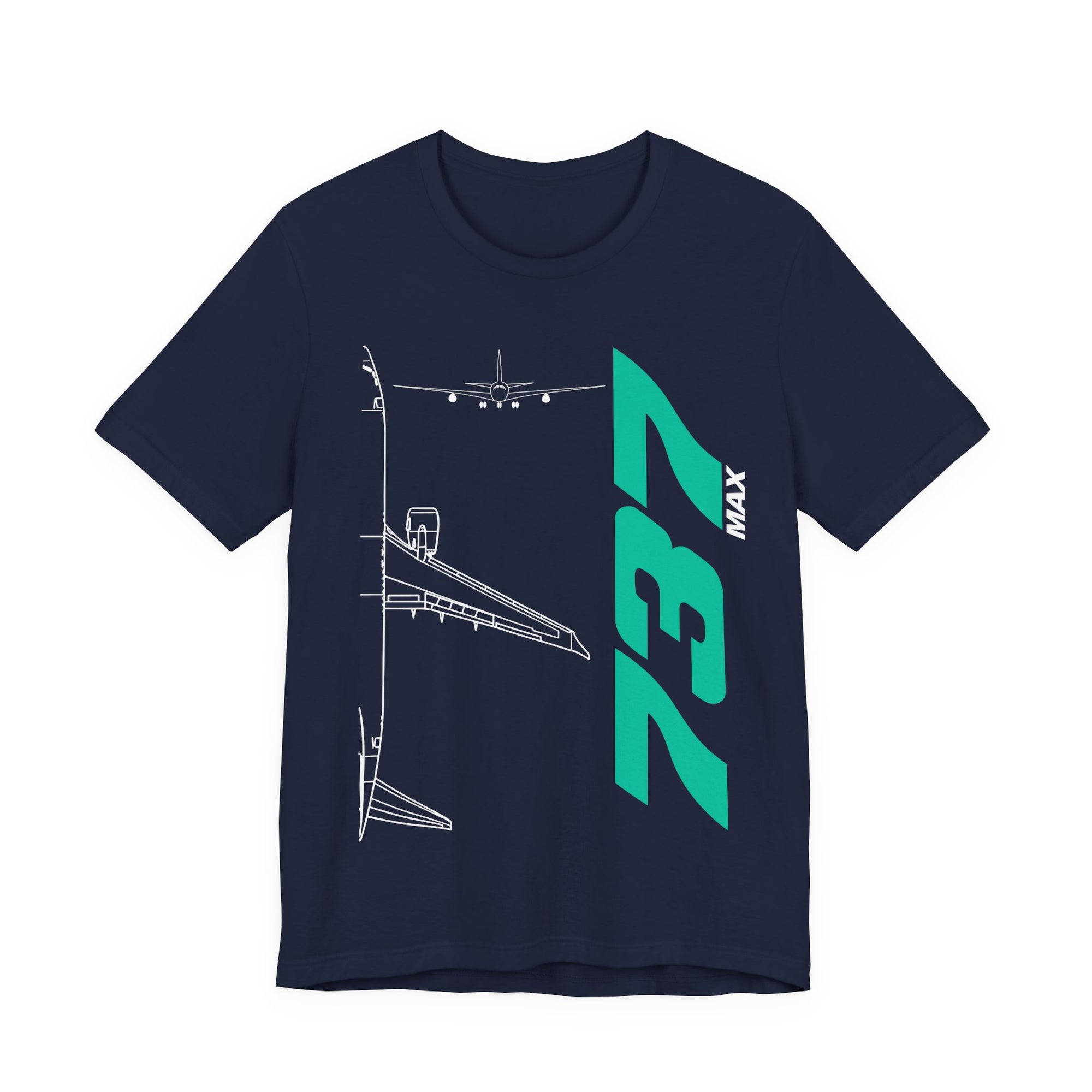 Boeing 737 Max  Unisex Jersey Tee - Perfect for Aviation Enthusiasts