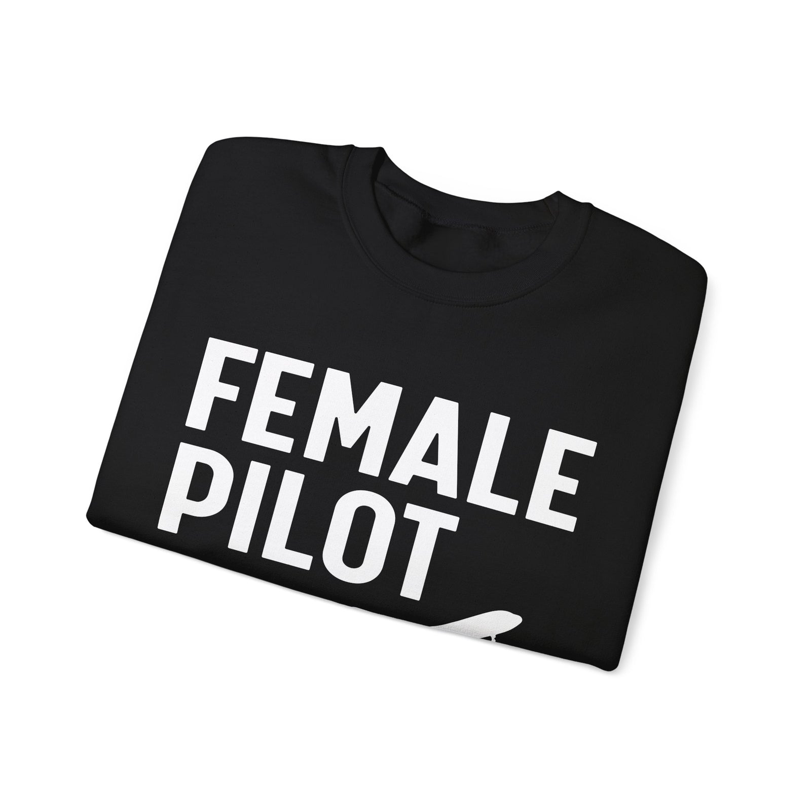 Female Pilot -  Unisex Crewneck Sweatshirt