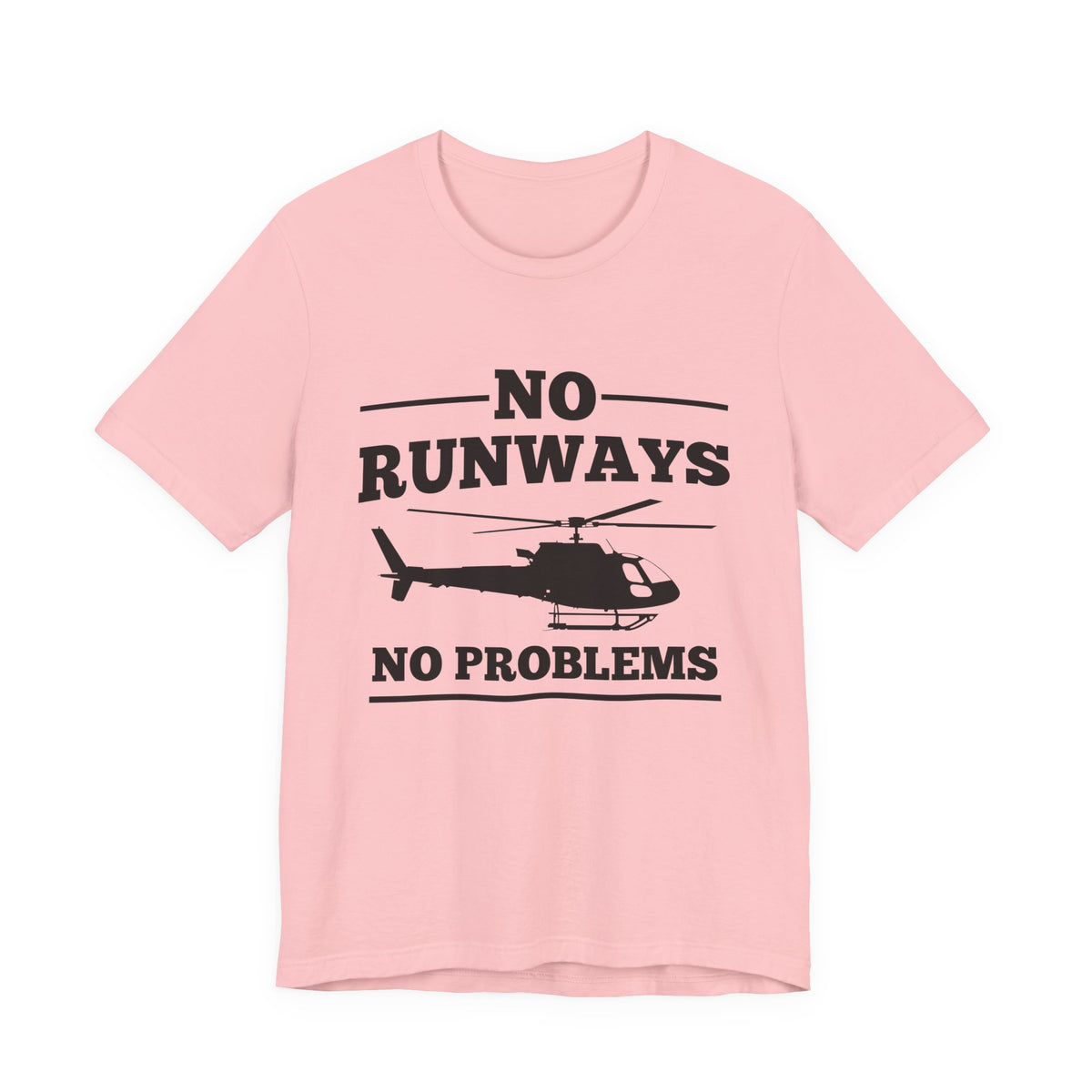No Runways No Problem Unisex Jersey Tee - Perfect for Aviation Enthusiasts