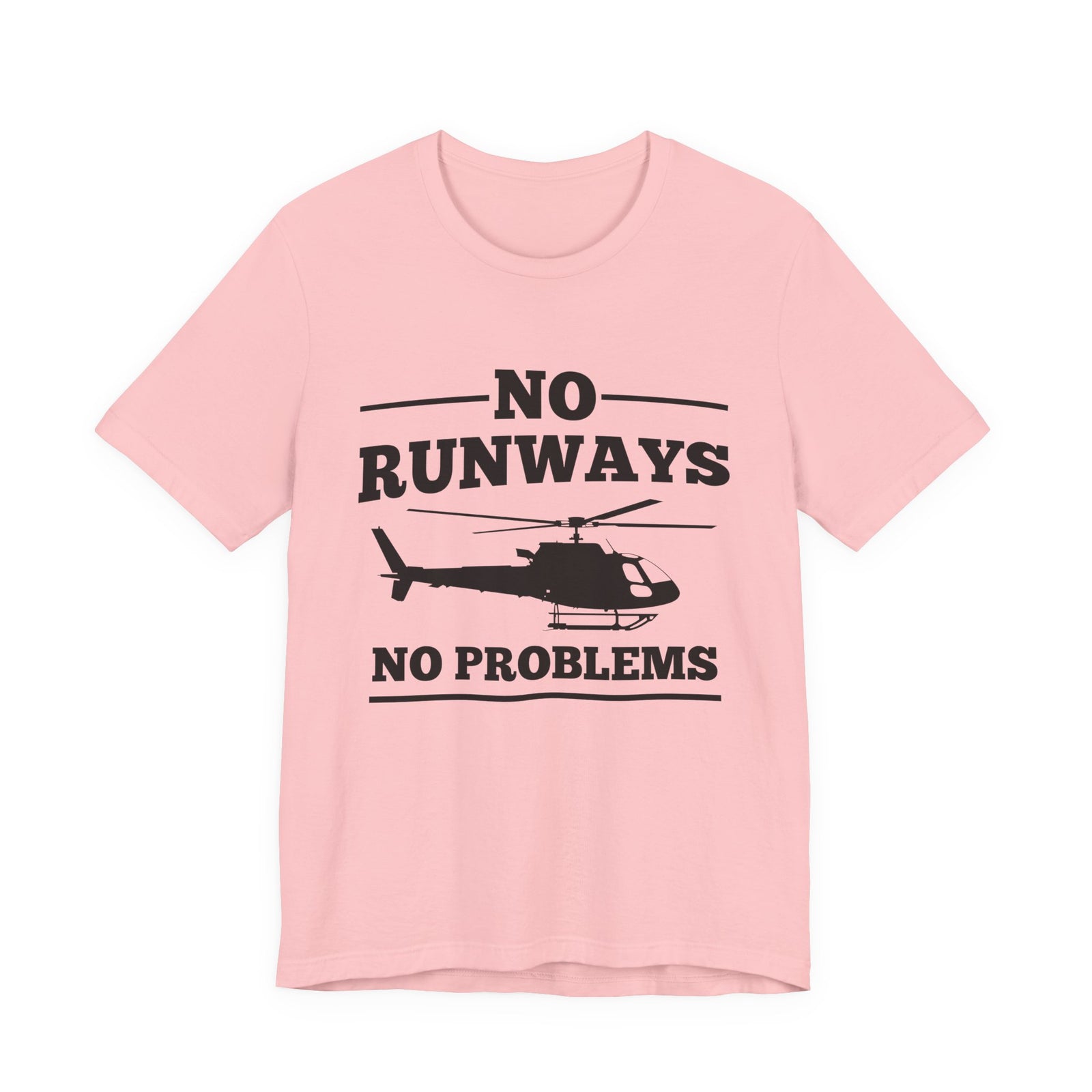 No Runways No Problem Unisex Jersey Tee - Perfect for Aviation Enthusiasts