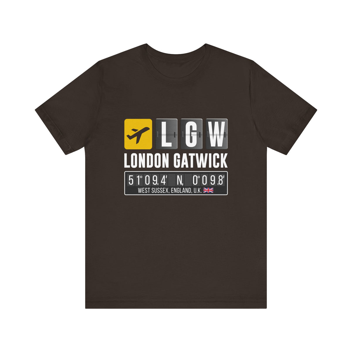 LGW London Gatwick - Unisex Jersey Tee