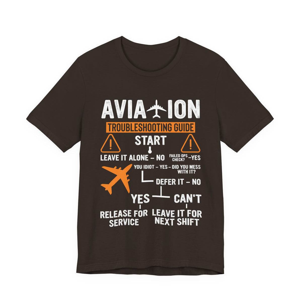 Aviation Troubleshooting Guide - Unisex Jersey Tee