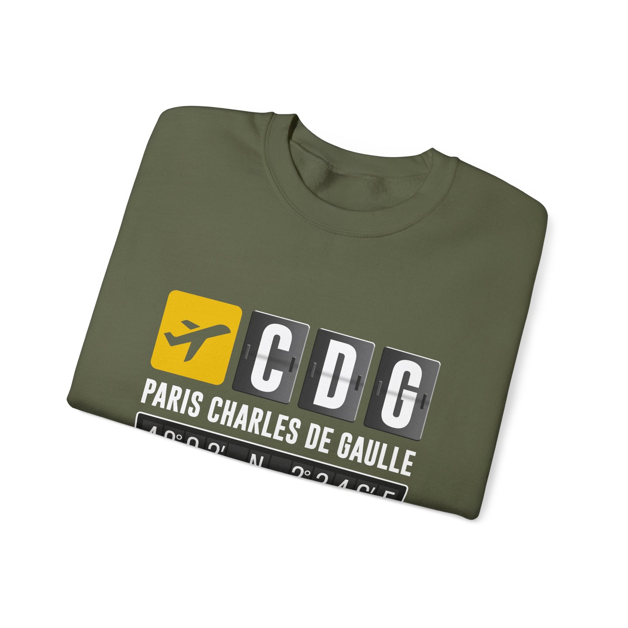 CDG Charles De Gaulle    -  Crewneck Sweatshirt