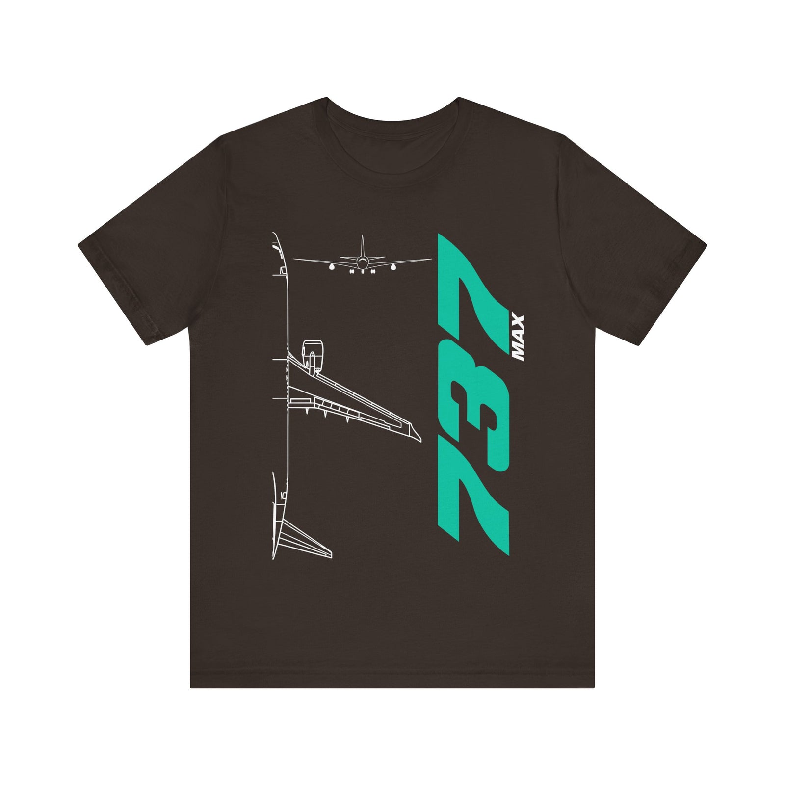 Boeing 737 Max  Unisex Jersey Tee - Perfect for Aviation Enthusiasts