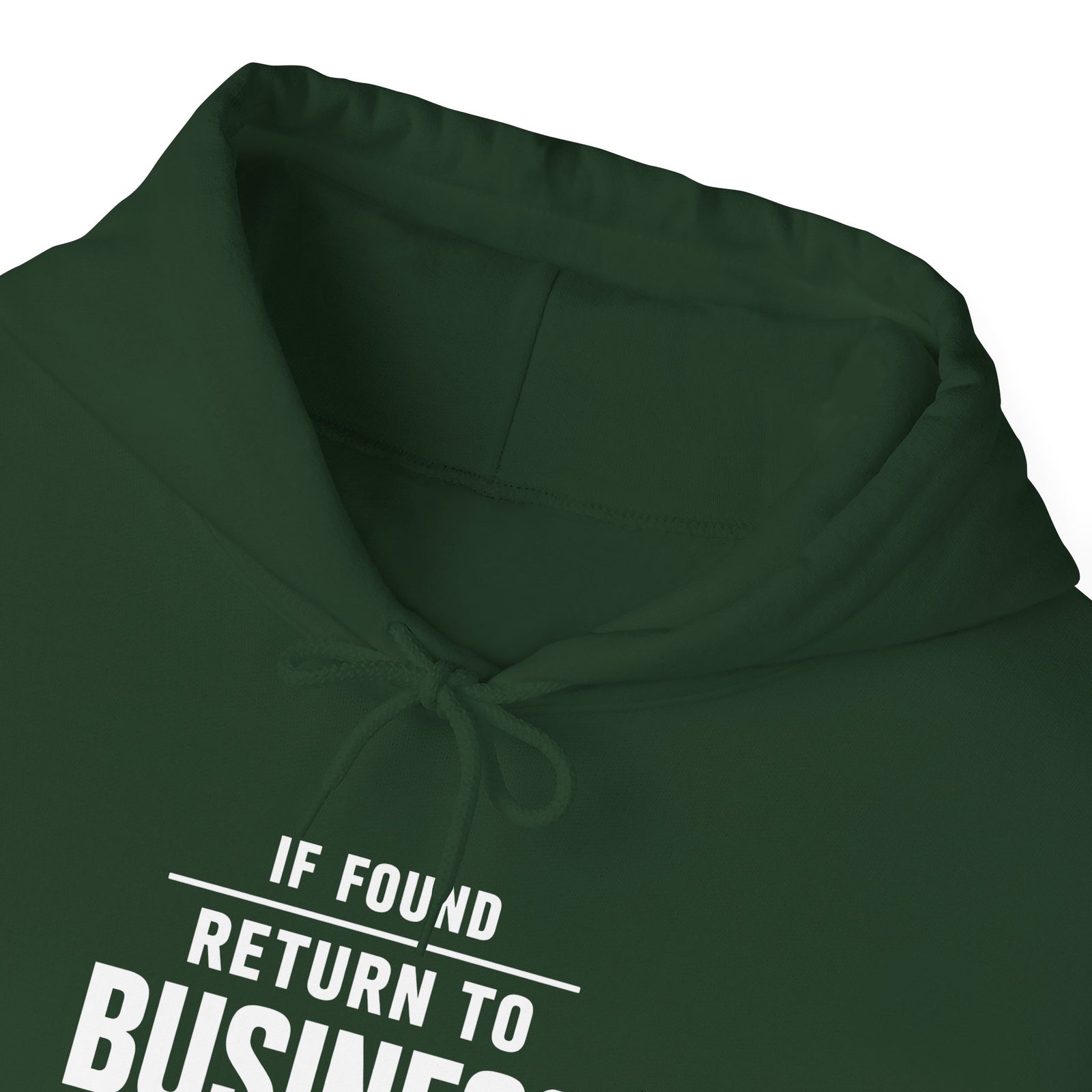 If Found: Return to Business Class - Pullover Hoodie