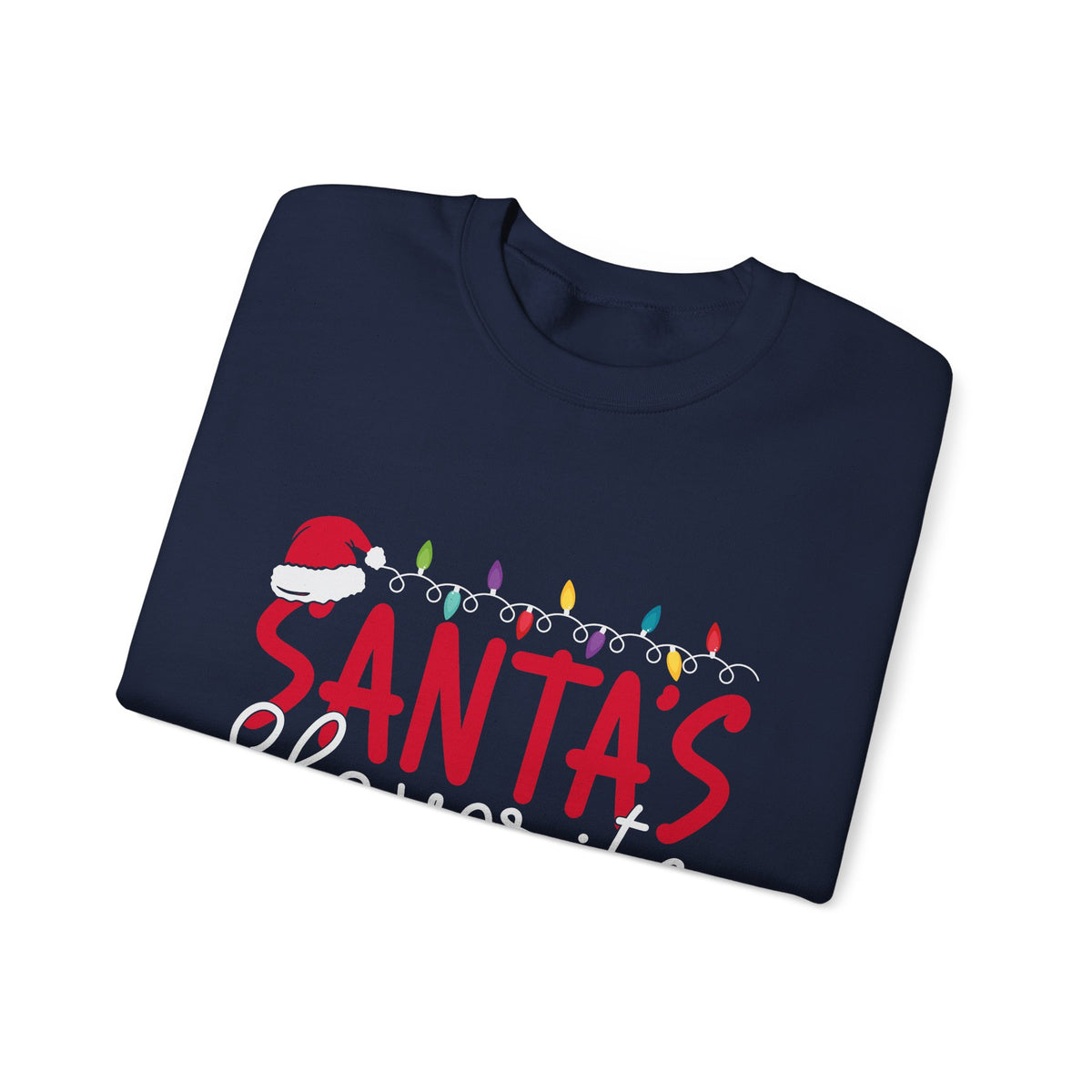 Santa’s favourite pilot Crewneck Sweatshirt - Travel Inspiring Cozy Apparel