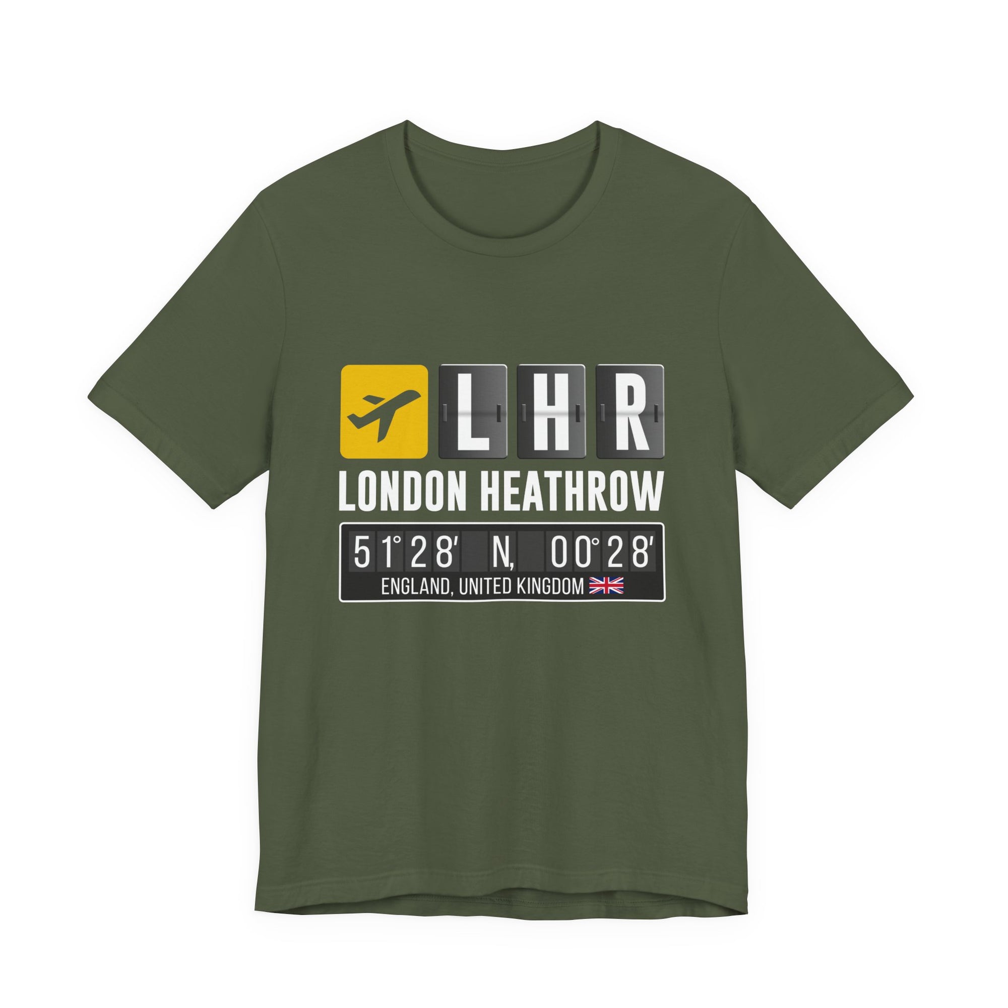 LHR London Heathrow - Unisex Jersey Tee