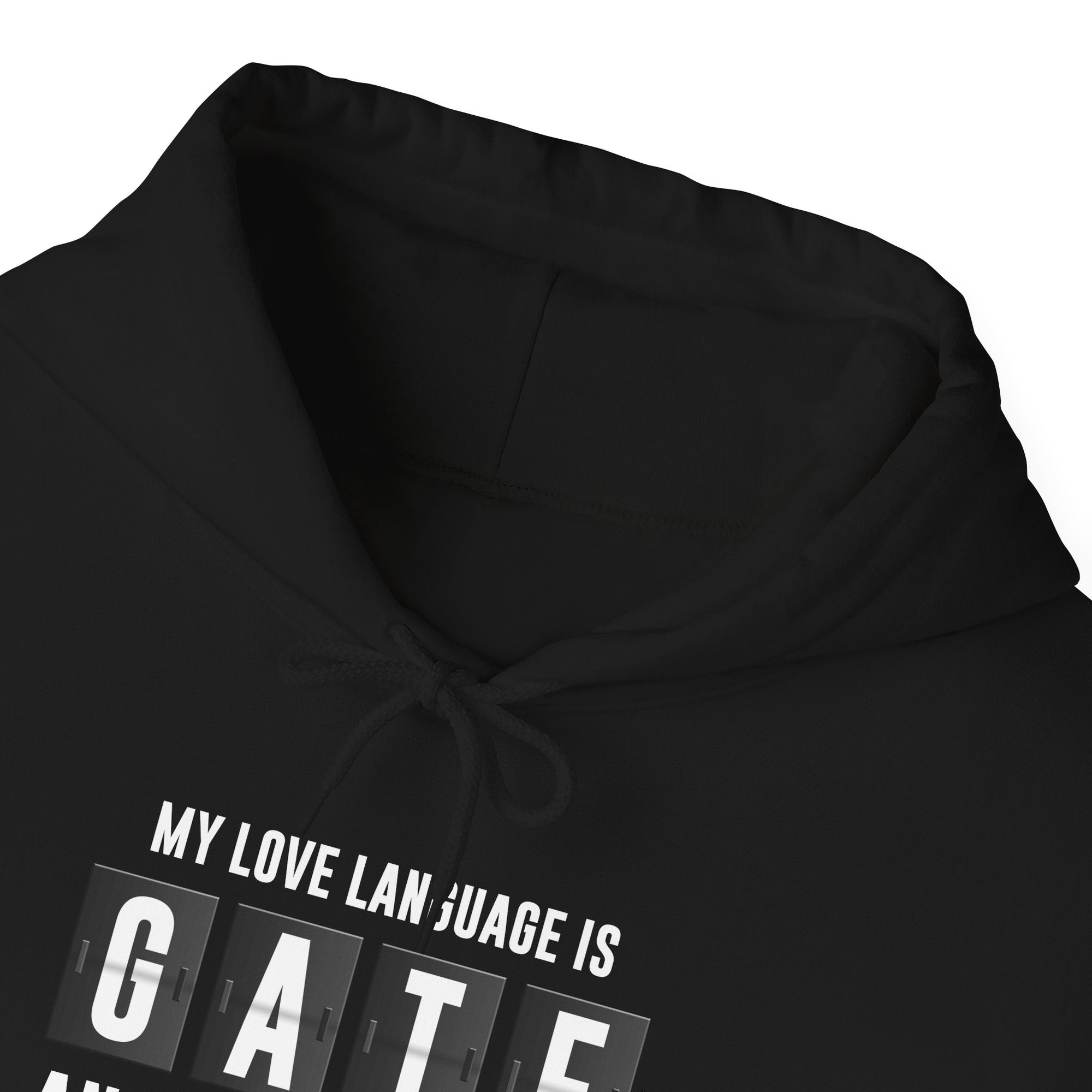 My Love Language Is Gate Announcement - Pullover Hoodie