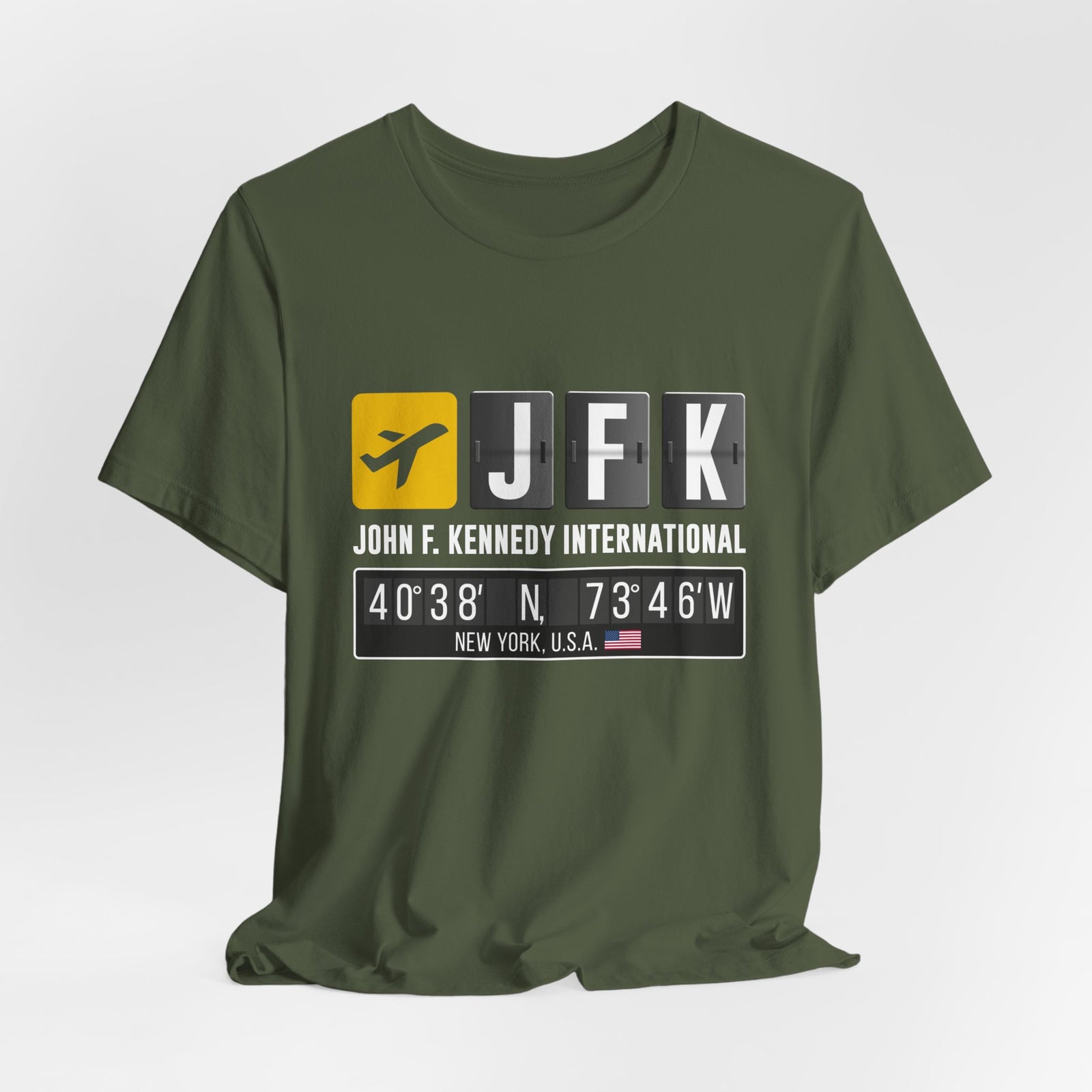 JFK John F. Kennedy International Airport - Unisex Jersey Tee