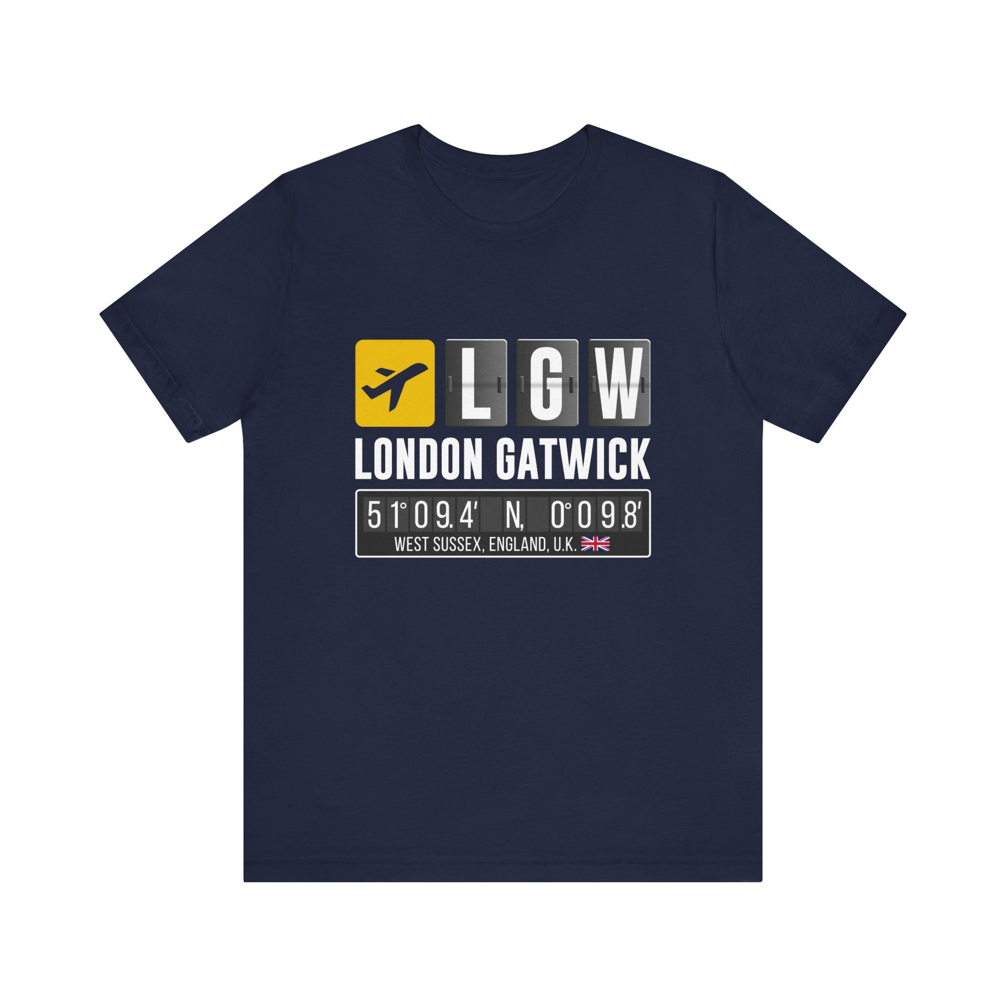 LGW London Gatwick - Unisex Jersey Tee