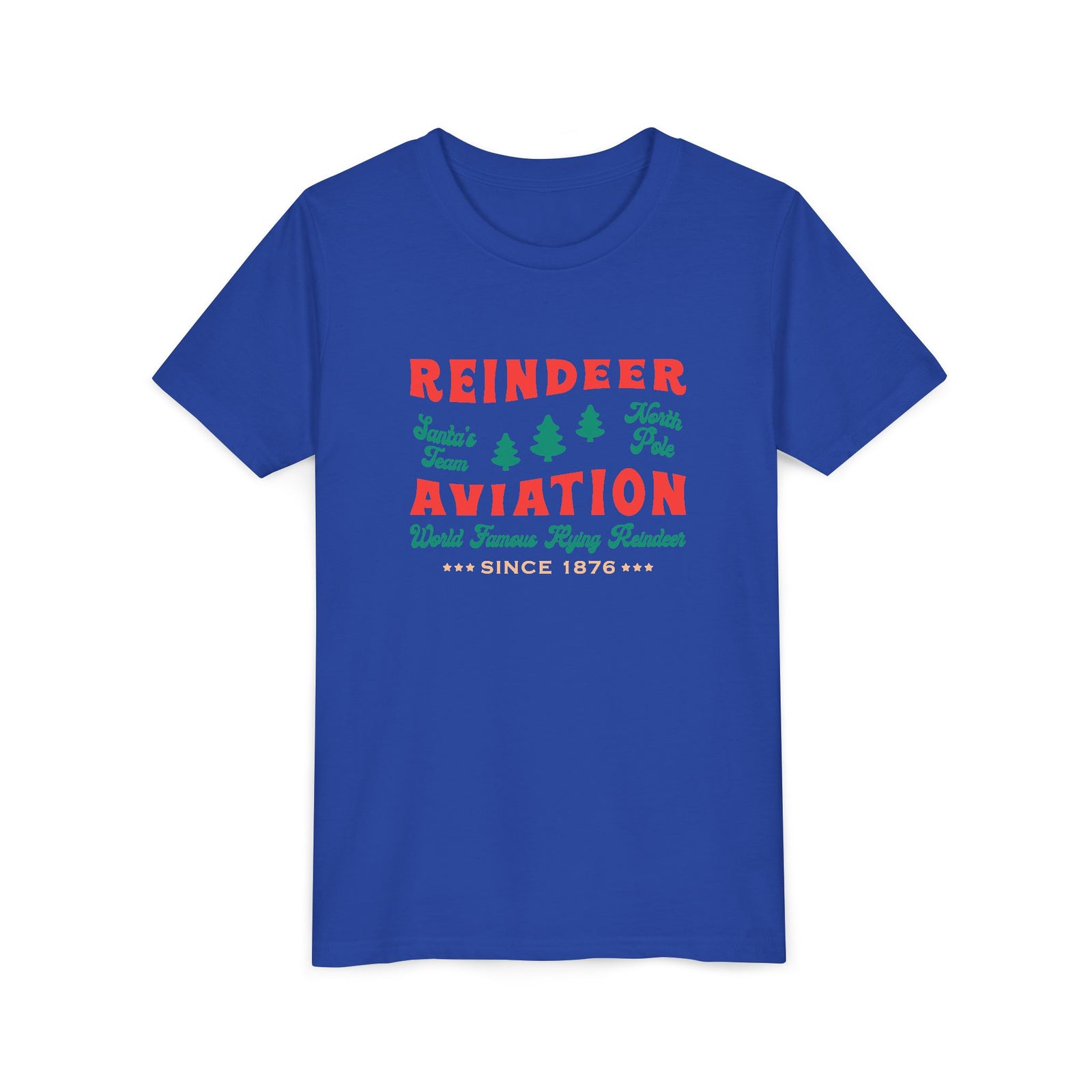 Reindeer Aviation    - Unisex Youth Short Sleeve Tee